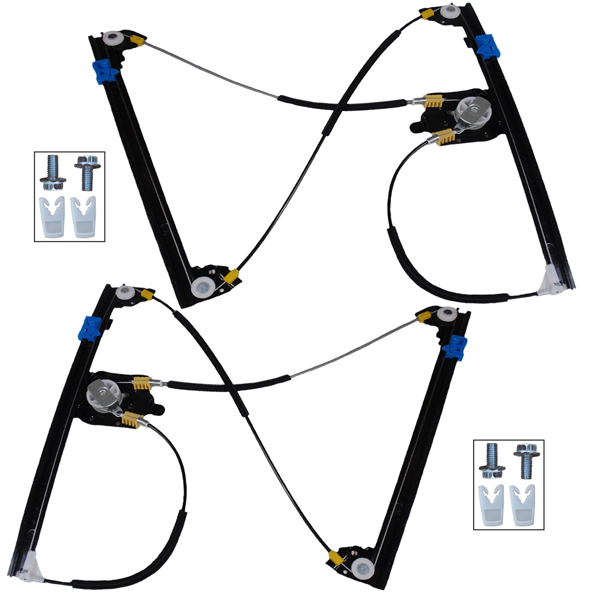 (Lot de 2) Mécanisme de lève vitre avant gauche ET droit pour Renault Laguna 2 PARTSLINE KC01659