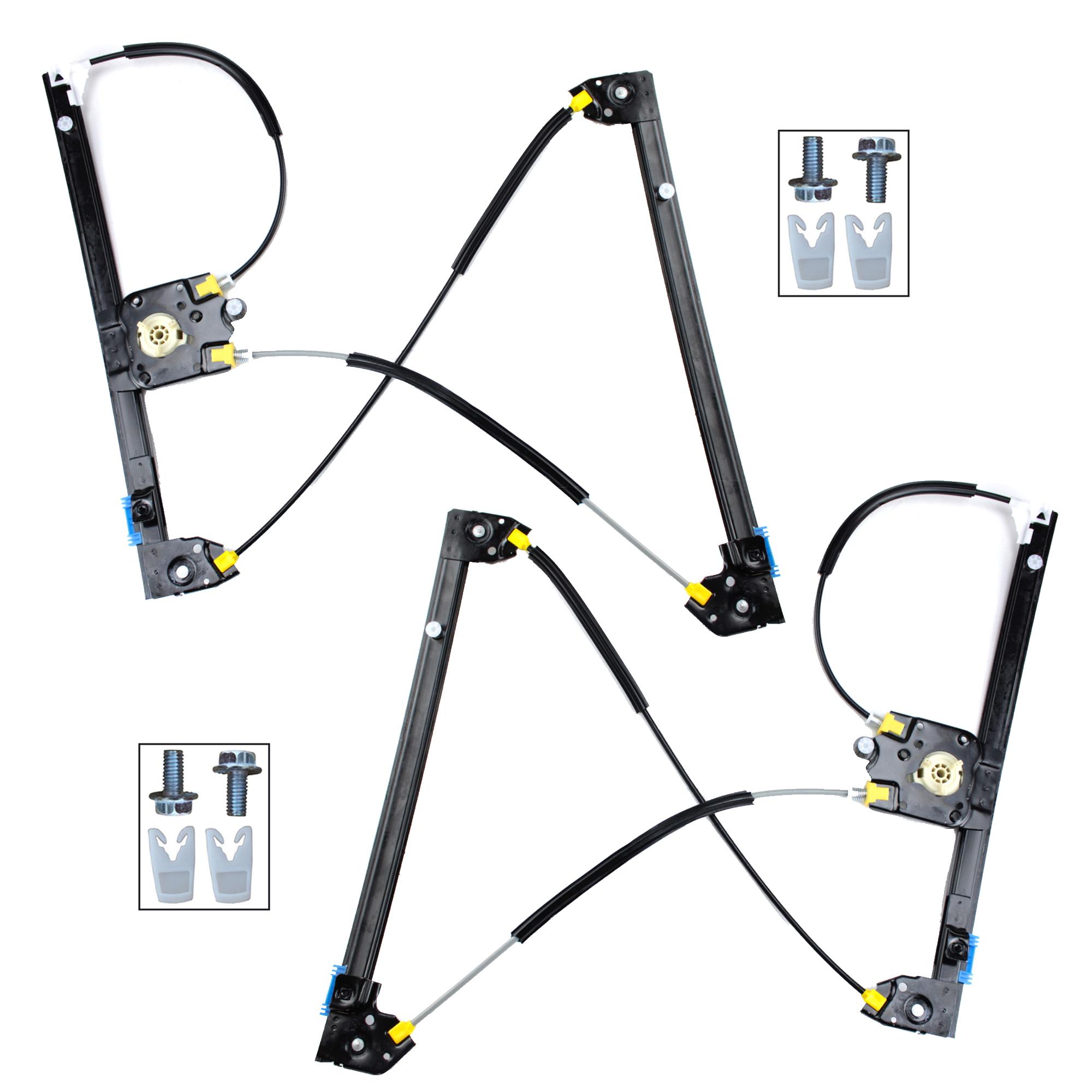 (Lot de 2) Mécanisme de lève vitre avant gauche ET droit pour Renault Laguna 2 PARTSLINE KC01659