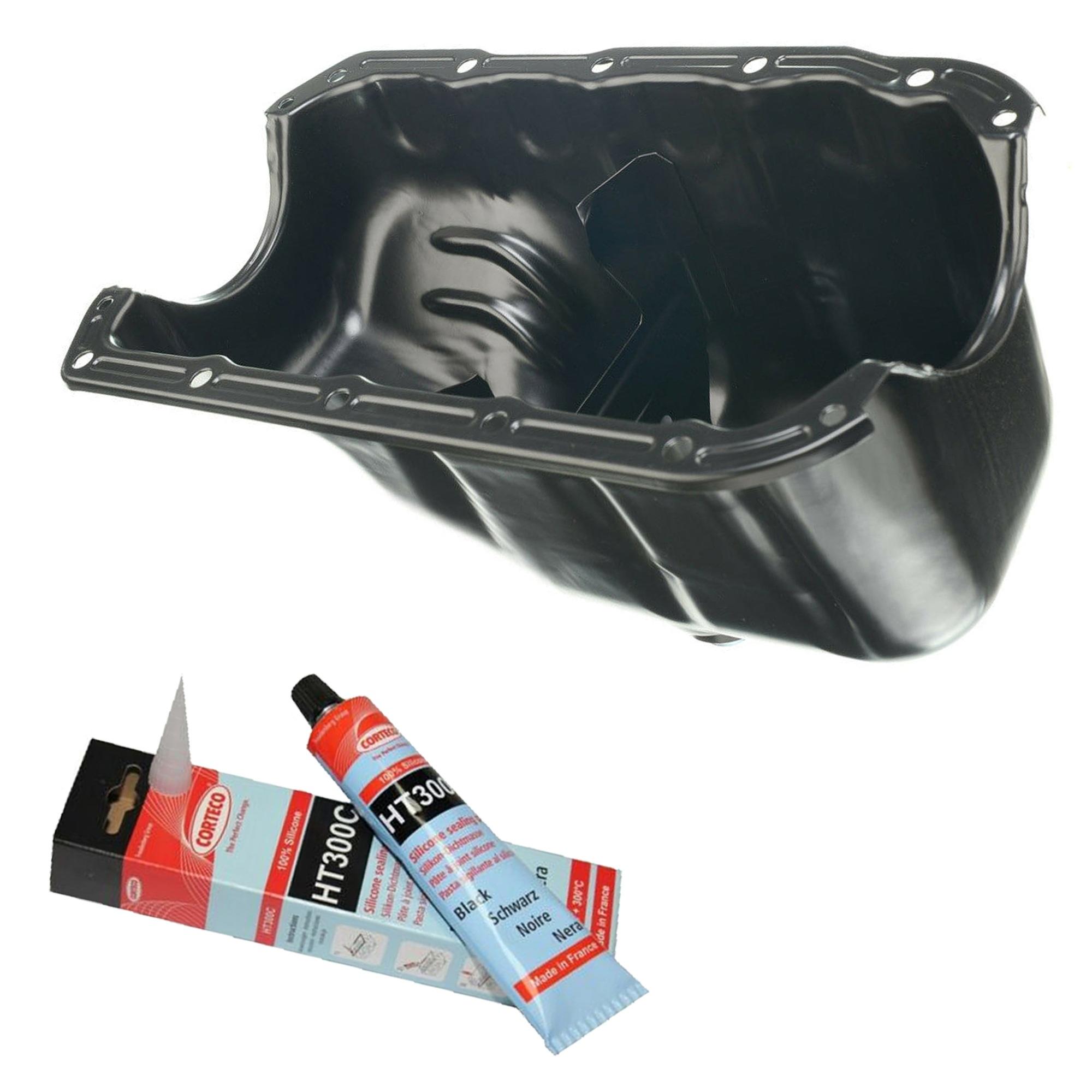 Carter huile moteur pour Fiat 500 Panda Punto 1.2 1.4 avec Pate joint PARTSLINE KC01672