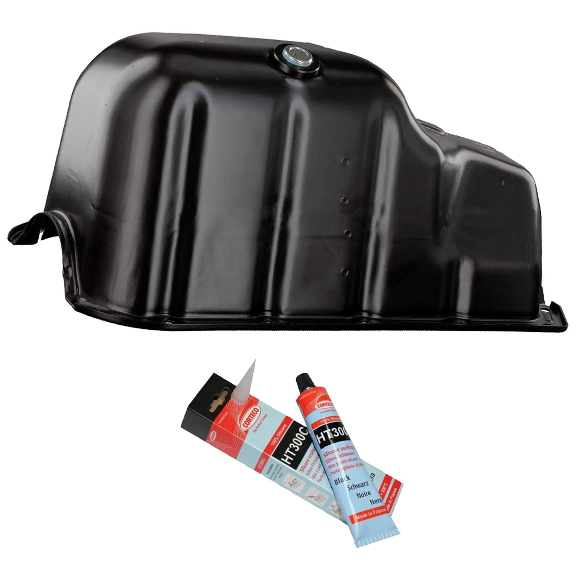 Carter huile moteur pour Fiat 500 Panda Punto 1.2 1.4 avec Pate joint PARTSLINE KC01672