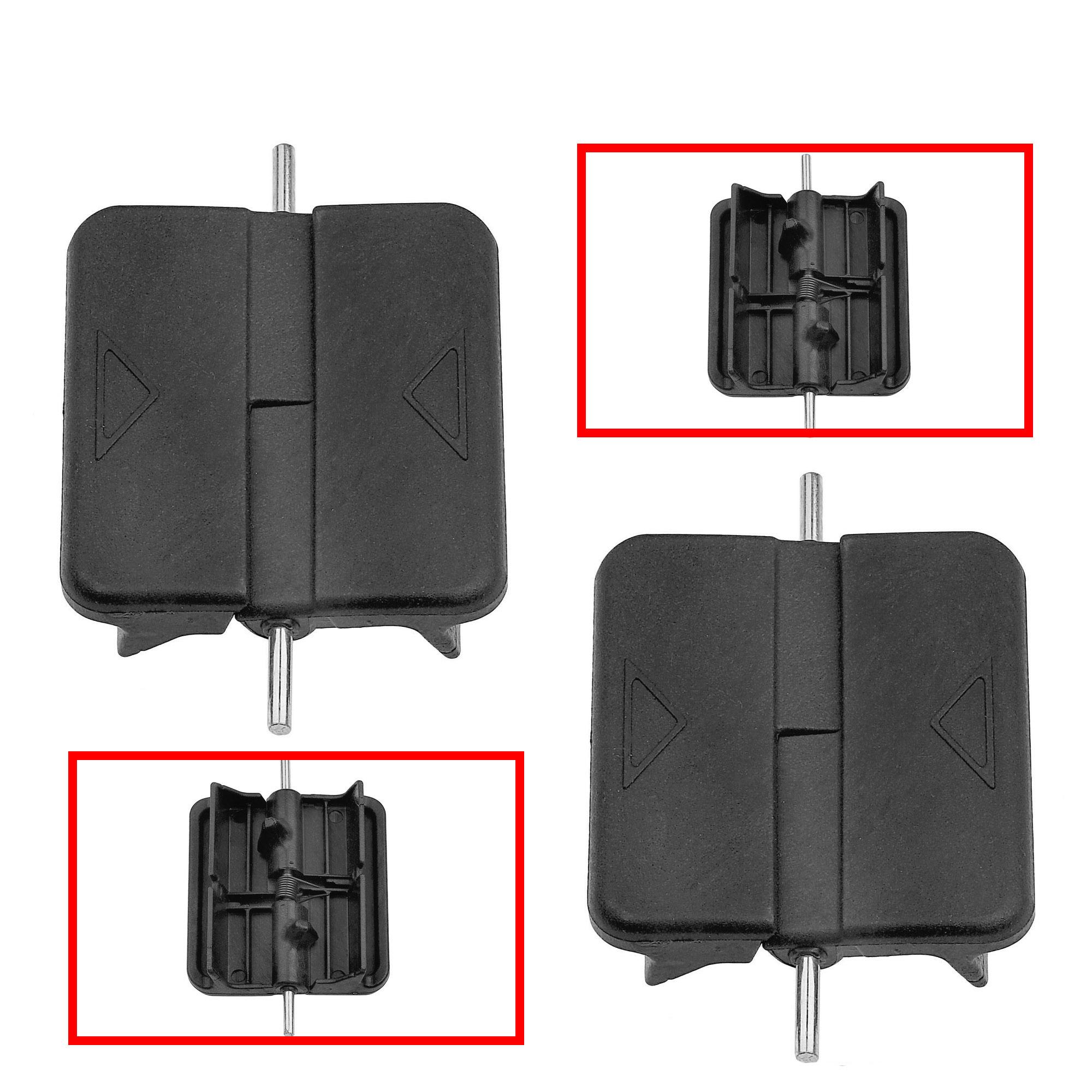 (Lot de 2) Kit réparation Poignée de la fenêtre coulissante pour Transporter T5 T6 PARTSLINE KC01681