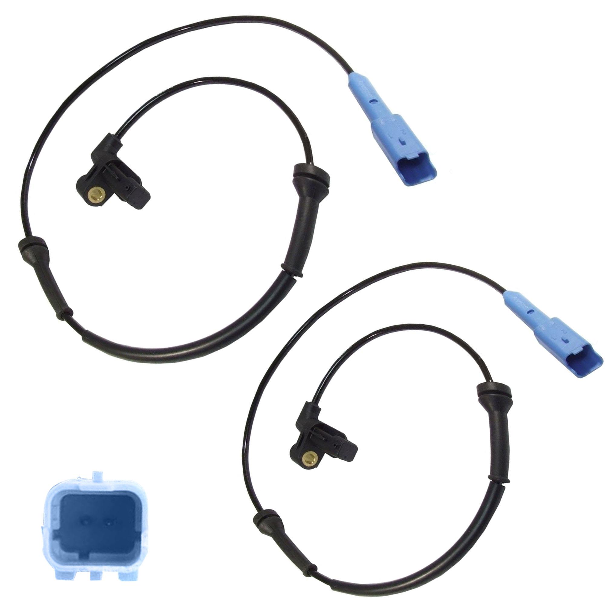 2x Capteur ABS avant droit gauche pour Peugeot 206 206 Plus PARTSLINE KC01711