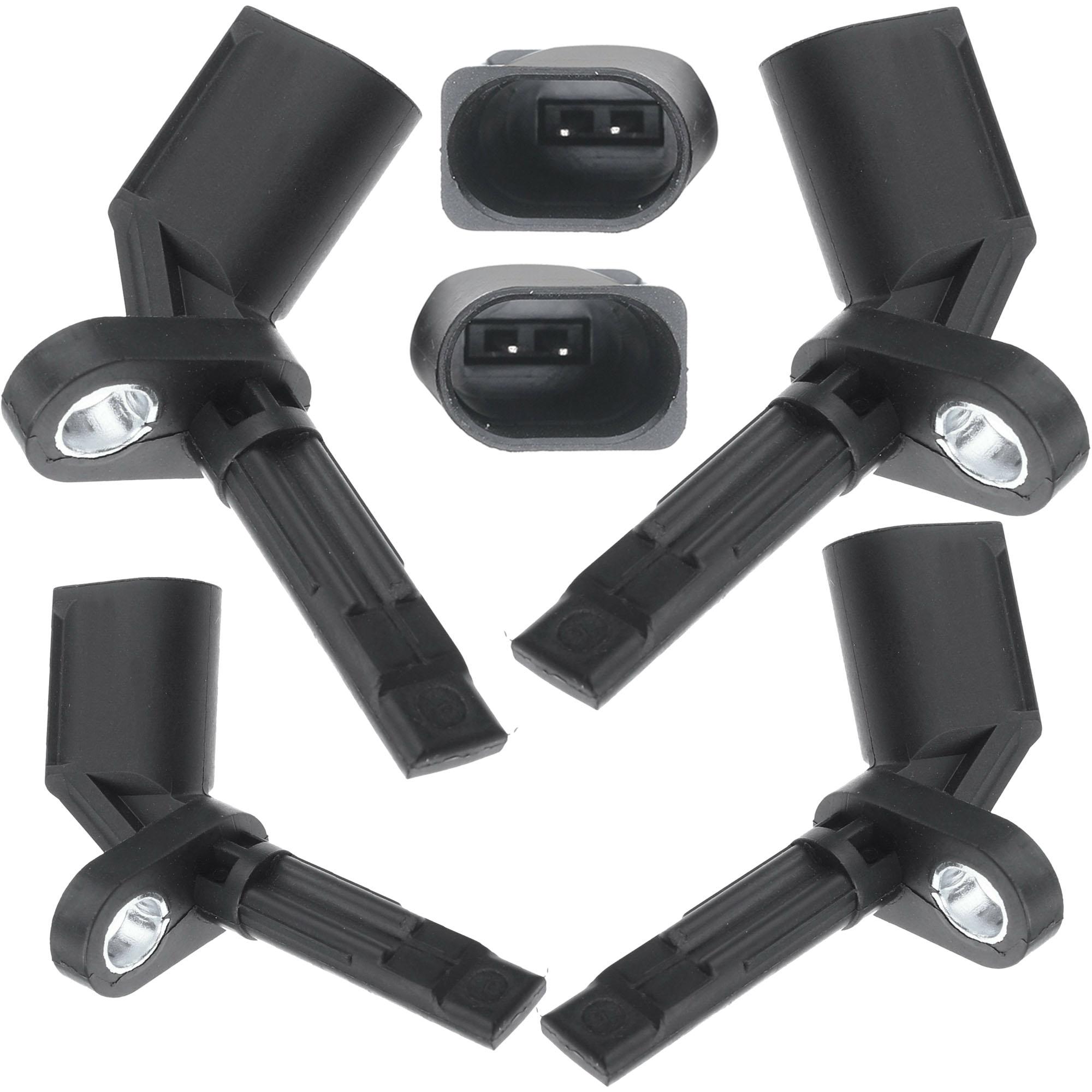Capteurs ABS avant ET arrière gauche + droit pour Golf 7 Tiguan Passat Q3 Touareg PARTSLINE KC01726