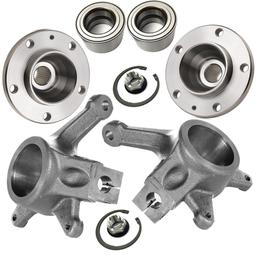 (Lot complet) Fusée + Moyeu avant gauche et droit pour Master 2, Movano, Interstar PARTSLINE KC01754
