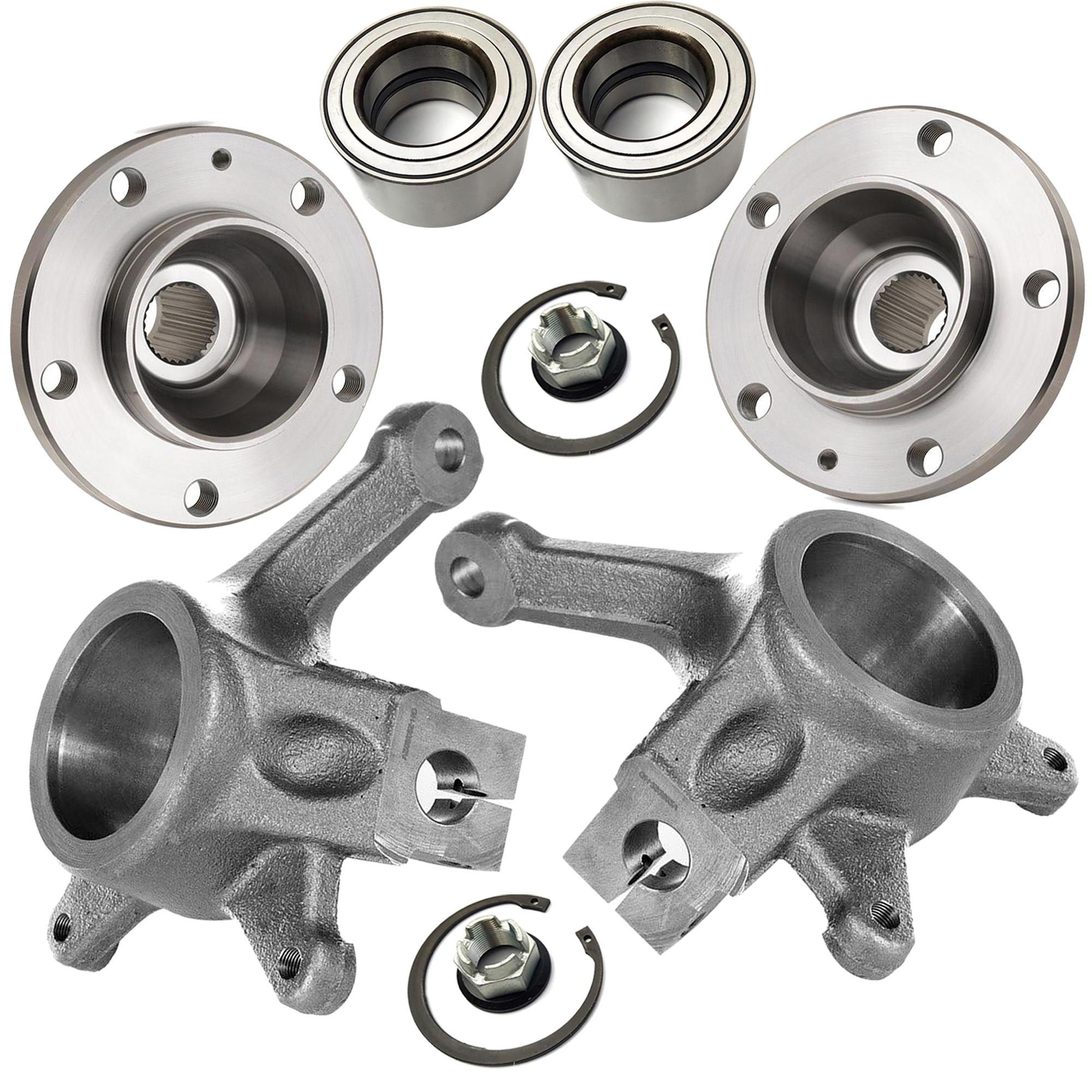 (Lot complet) Fusée + Moyeu avant gauche et droit pour Master 2, Movano, Interstar PARTSLINE KC01754