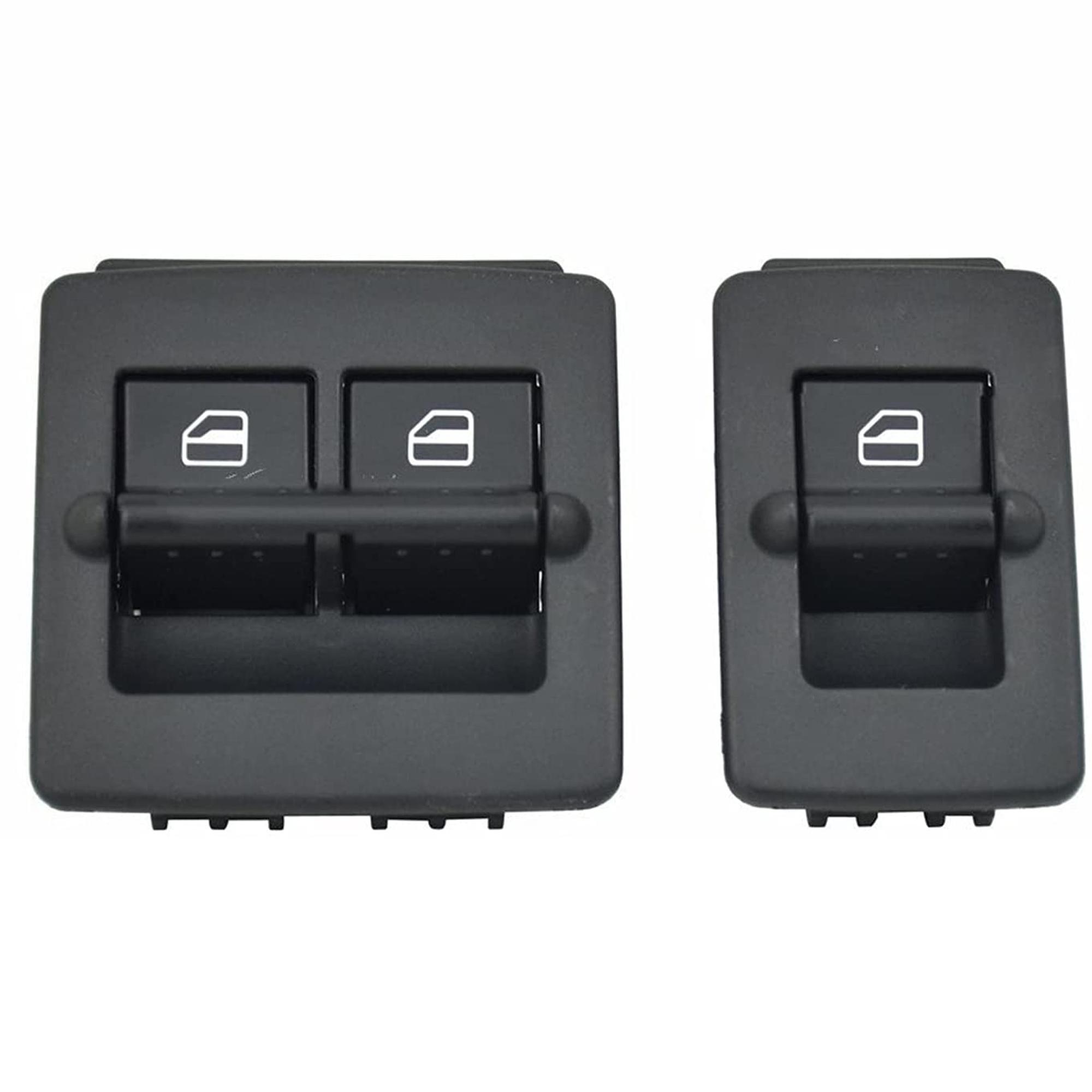 (Lot de 2) Bouton de lève-vitre avant gauche et droit pour New-Beetle (1998-2010) PARTSLINE KC01757