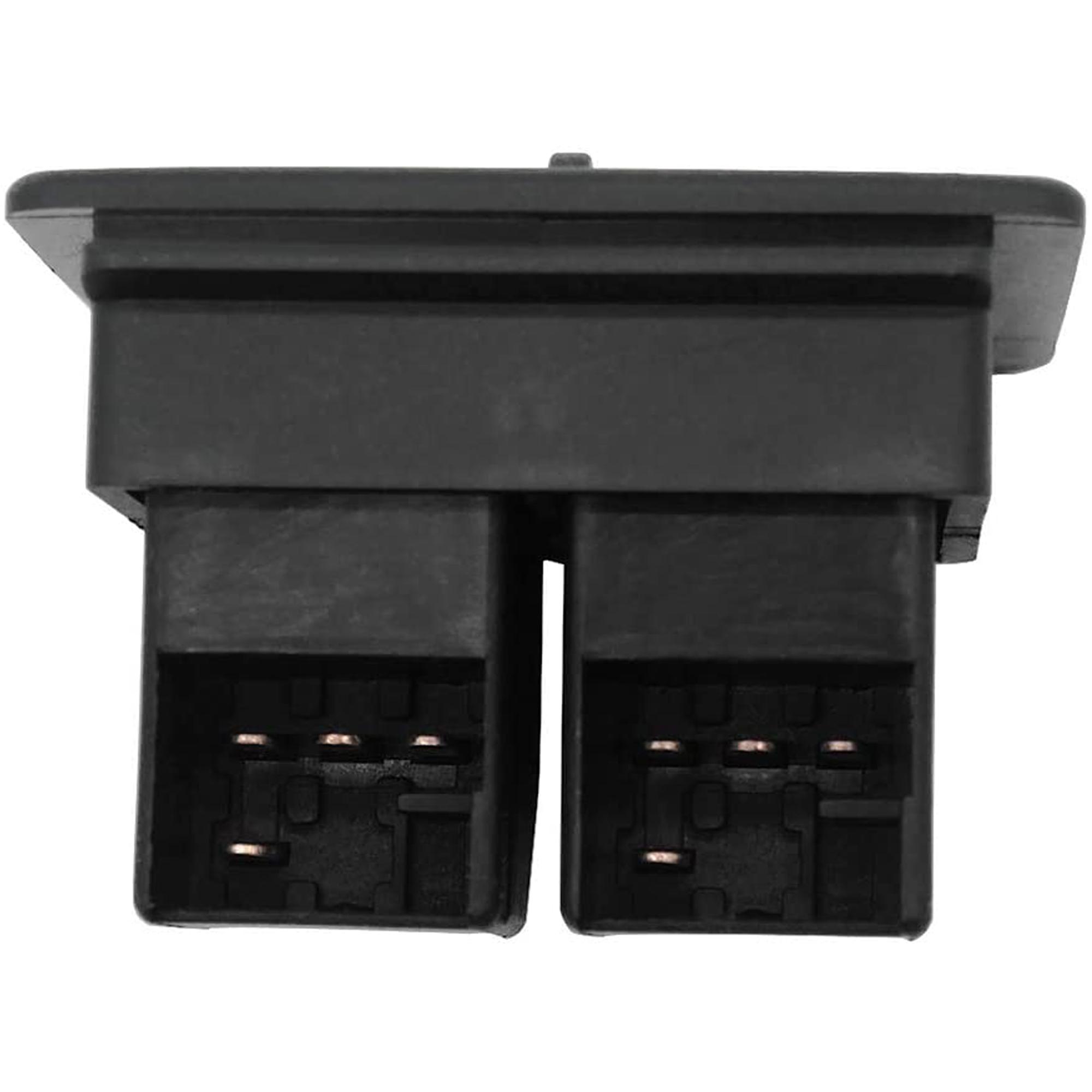 (Lot de 2) Bouton de lève-vitre avant gauche et droit pour New-Beetle (1998-2010) PARTSLINE KC01757
