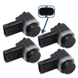 (Lot de 4) Capteur de recul d'aide stationnement pour Audi, Bmw, Volvo PARTSLINE KC01790
