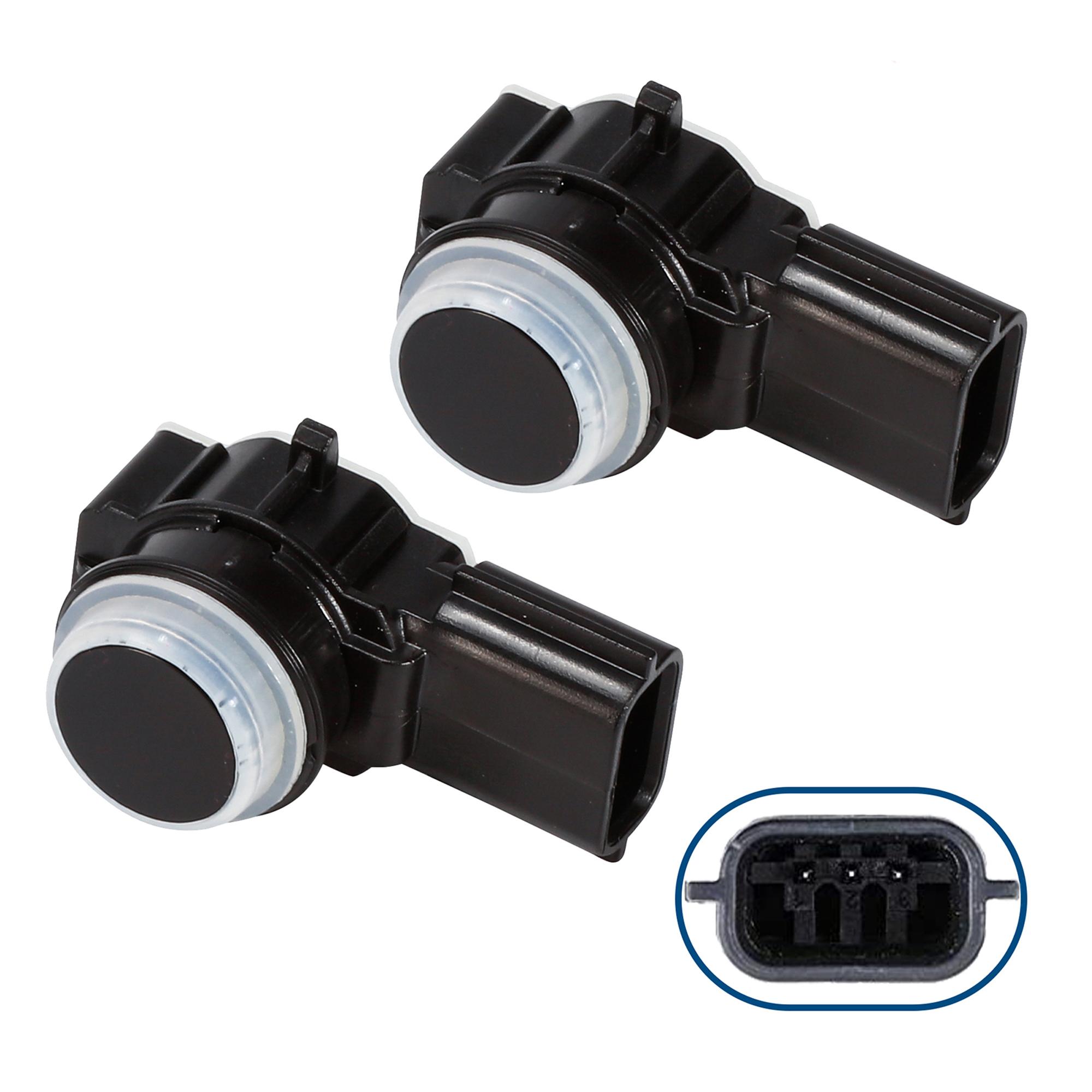 (Lot 2) Capteur recul d'aide stationnement pour Renault Clio 4, Kadjar, Megane 4 PARTSLINE KC01837