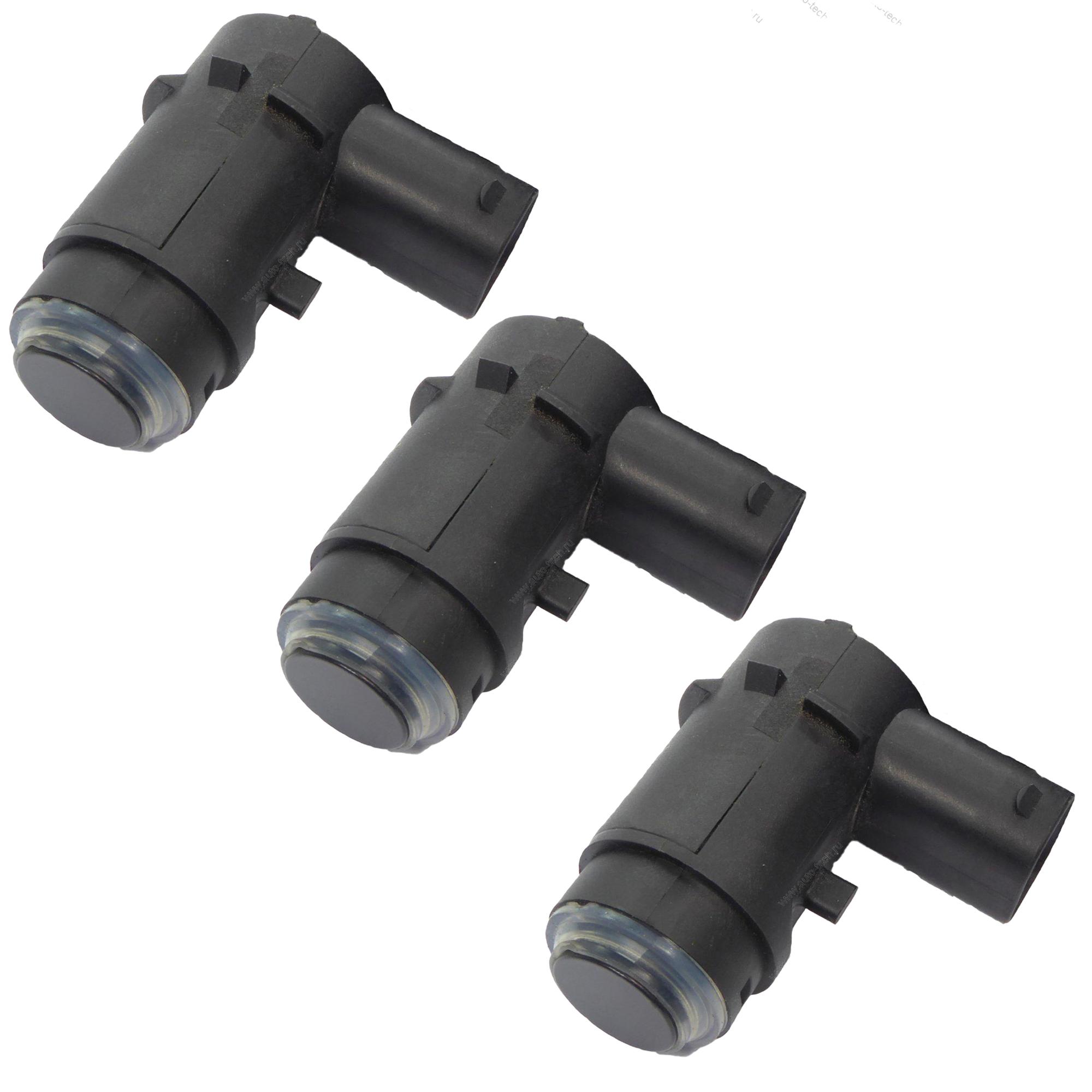 (Lot de 3) Capteur de recul d'aide stationnement pour Dacia, Renault PARTSLINE KC01847