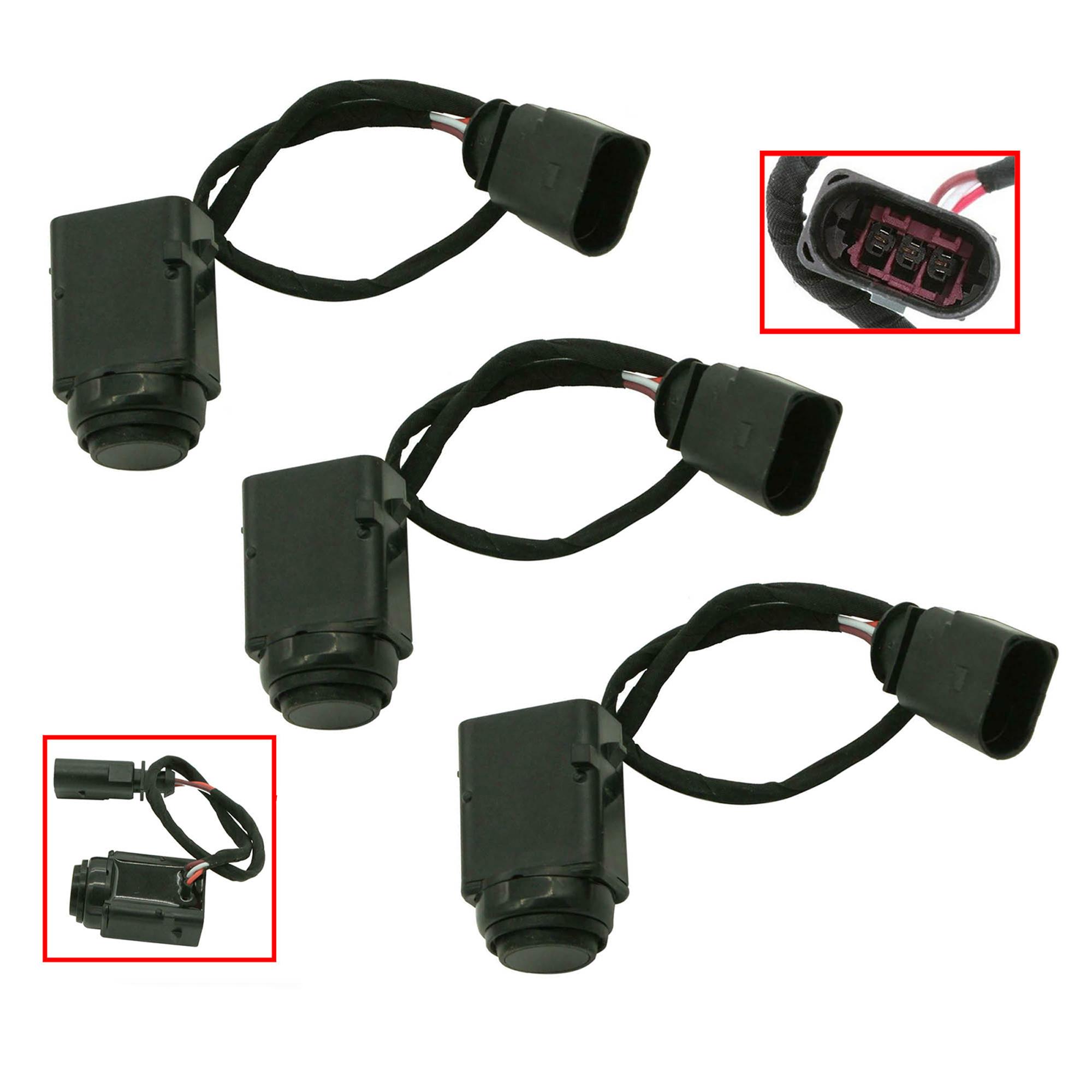 (Lot de 3) Capteur de recul d'aide stationnement pour VW PARTSLINE KC01907