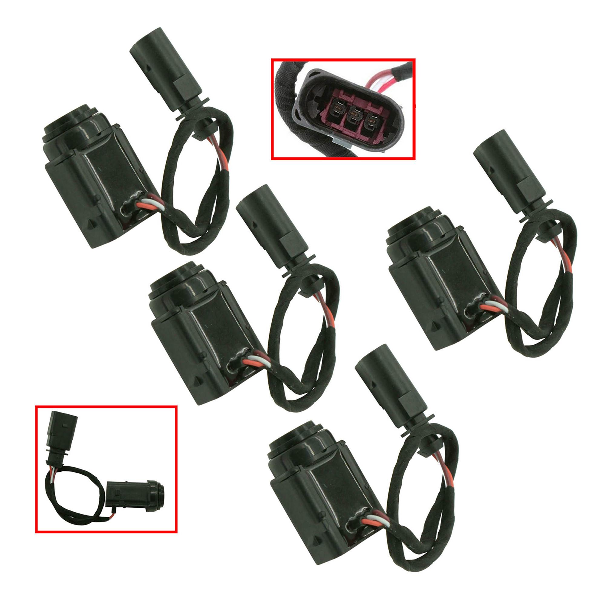 (Lot de 4) Capteur de recul d'aide stationnement pour VW PARTSLINE KC01908