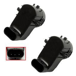 (Lot de 2) Capteur de recul d'aide stationnement pour Skoda Fabia 2, Roomster PARTSLINE KC01927