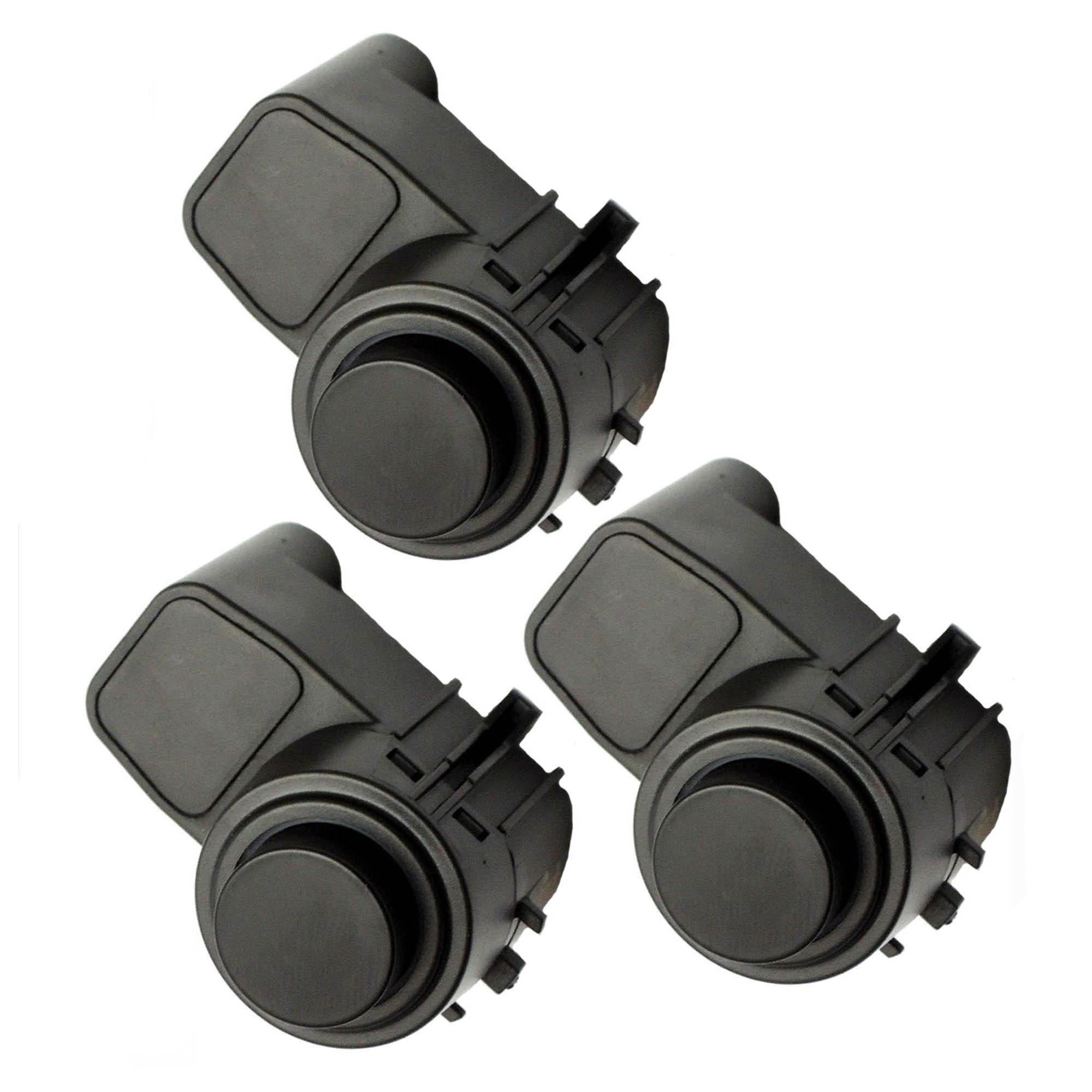 (Lot de 3) Capteur de recul d'aide stationnement pour Skoda Fabia 2, Roomster PARTSLINE KC01928