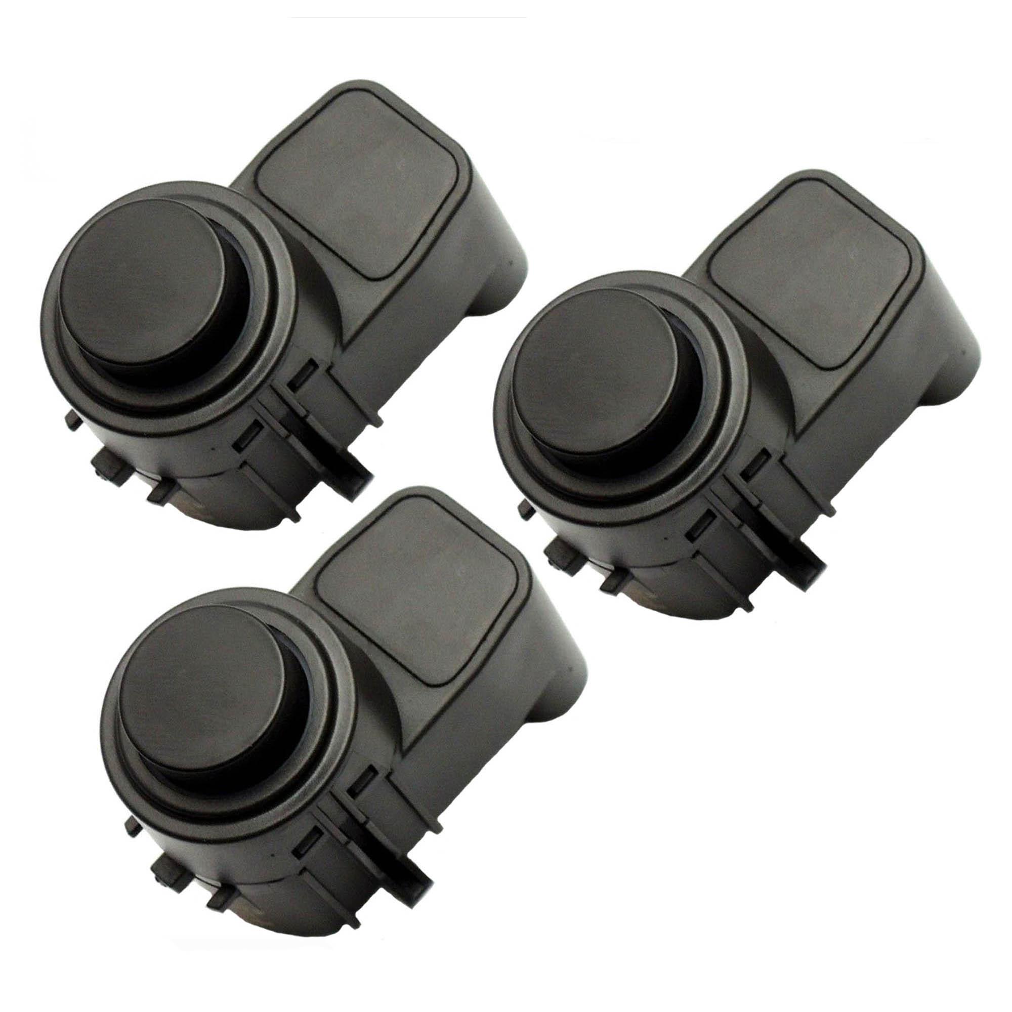 (Lot de 3) Capteur de recul d'aide stationnement pour Skoda Fabia 2, Roomster PARTSLINE KC01928