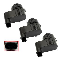 (Lot de 3) Capteur de recul d'aide stationnement pour Skoda Fabia 2, Roomster PARTSLINE KC01928