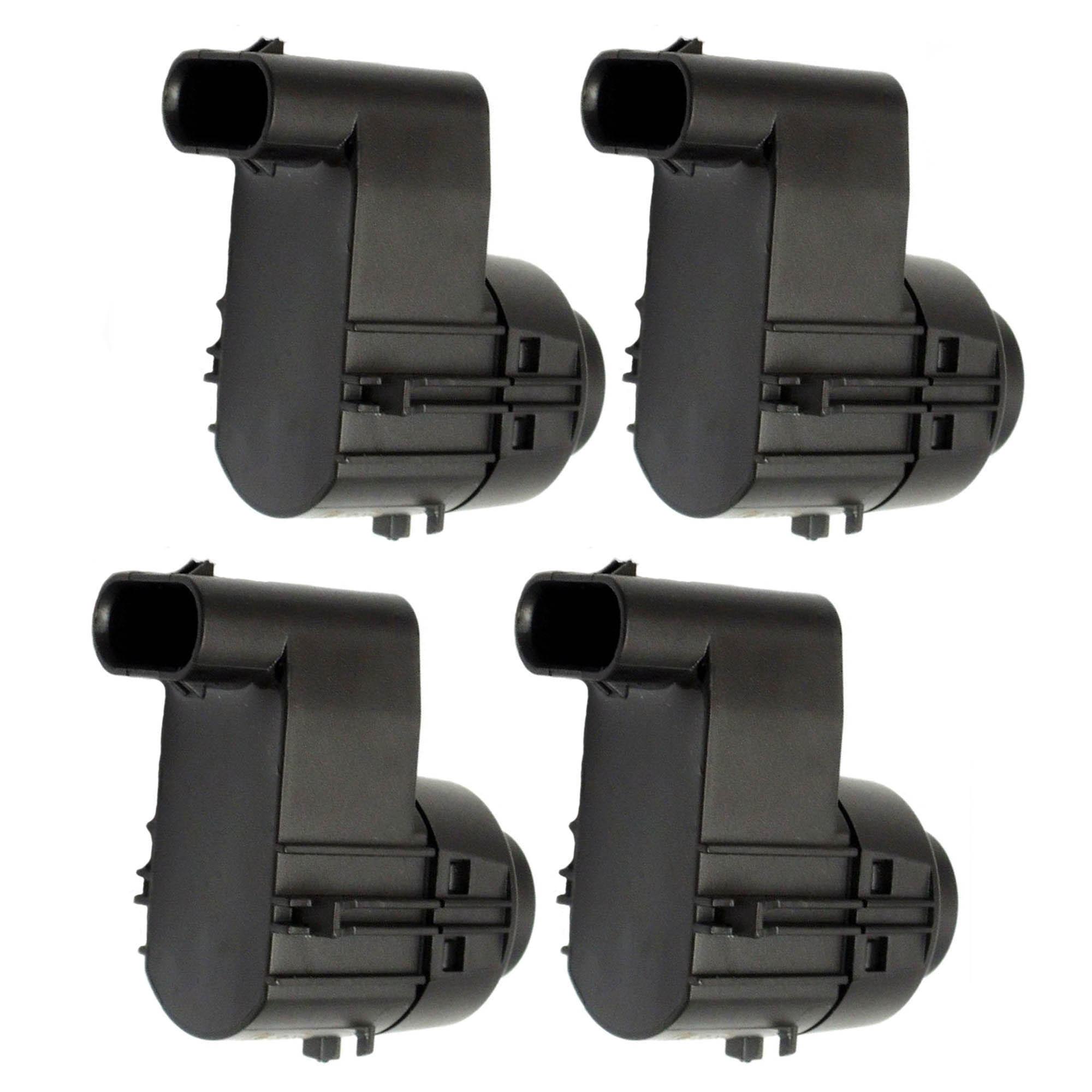 (Lot de 4) Capteur de recul d'aide stationnement pour Skoda Fabia 2, Roomster PARTSLINE KC01929