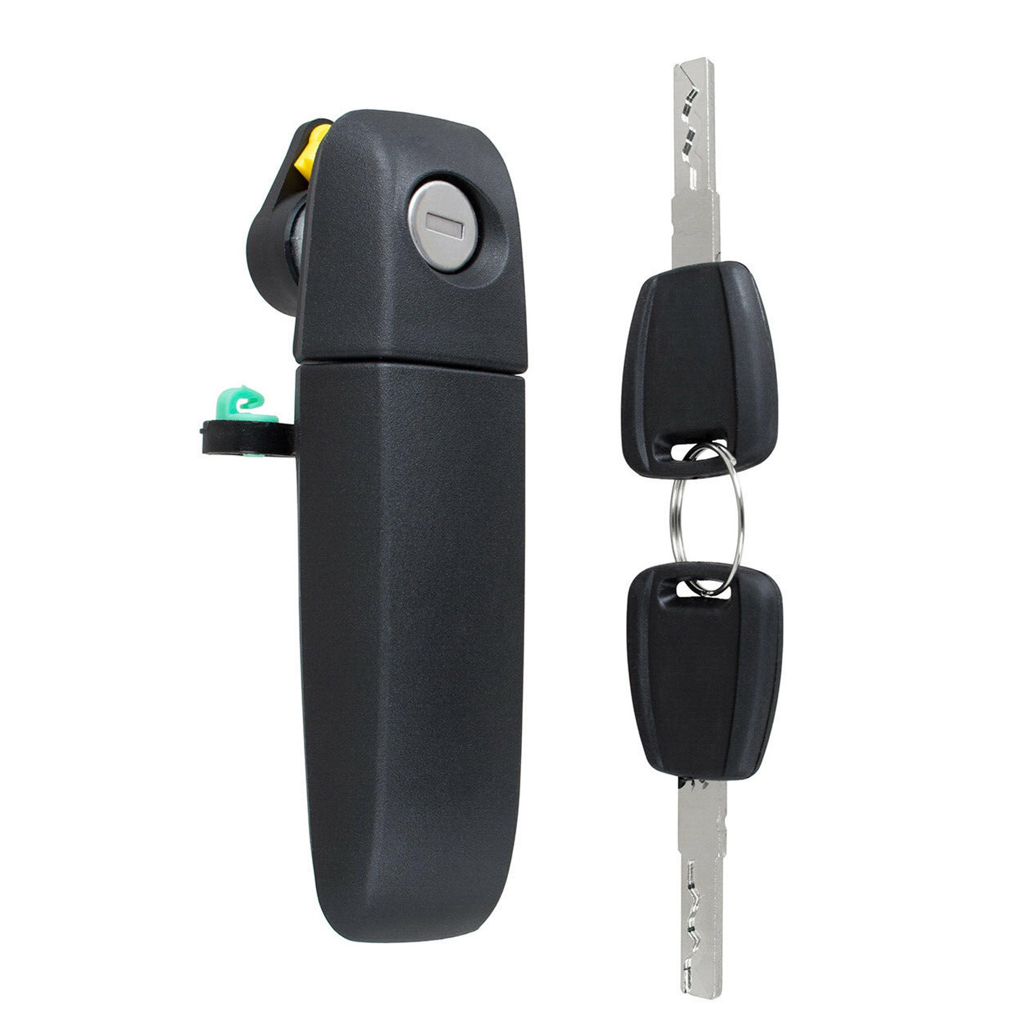 Poignée + barillet de porte avant gauche pour Fiat Panda (2003-2012) PARTSLINE KC01969