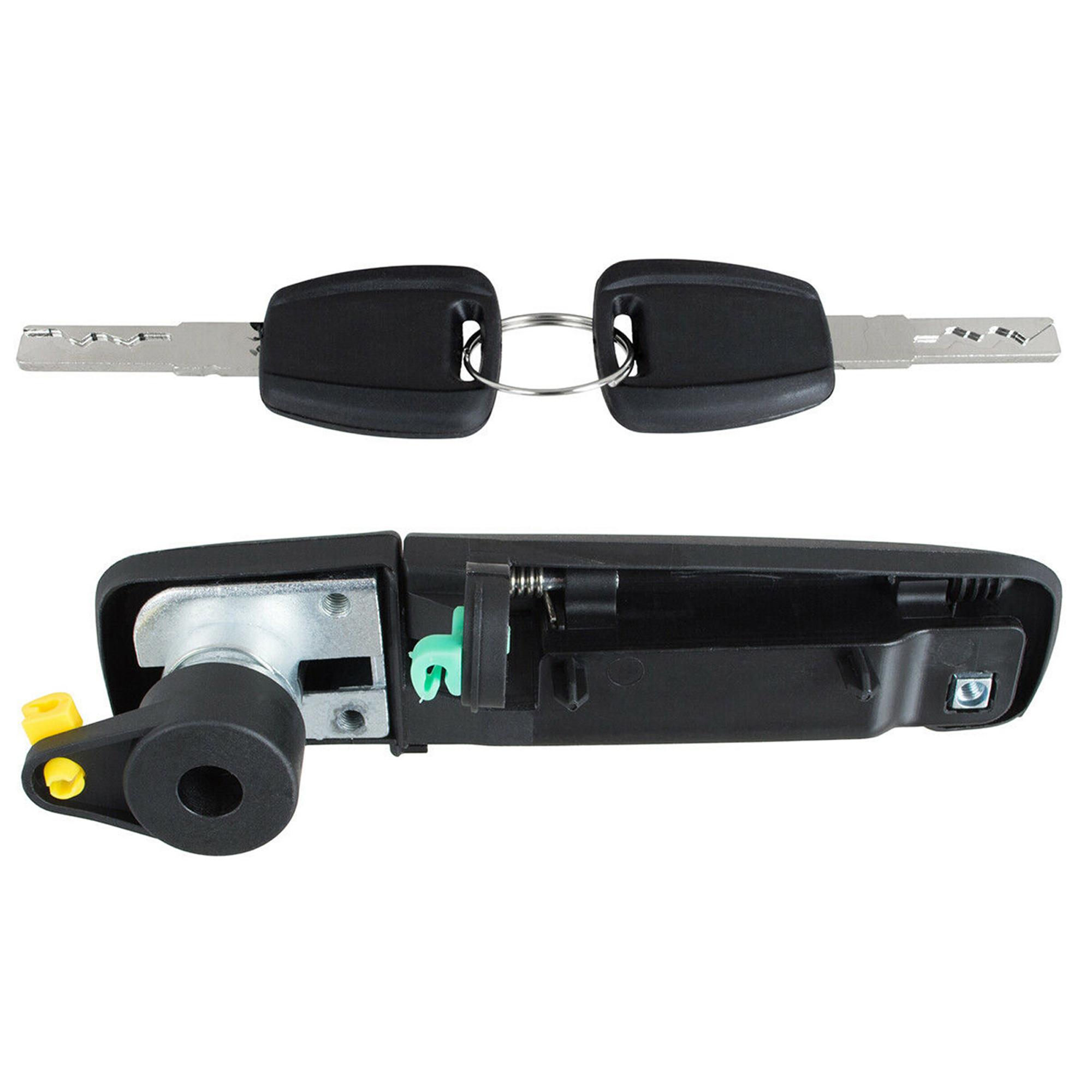 Poignée + barillet de porte avant gauche pour Fiat Panda (2003-2012) PARTSLINE KC01969