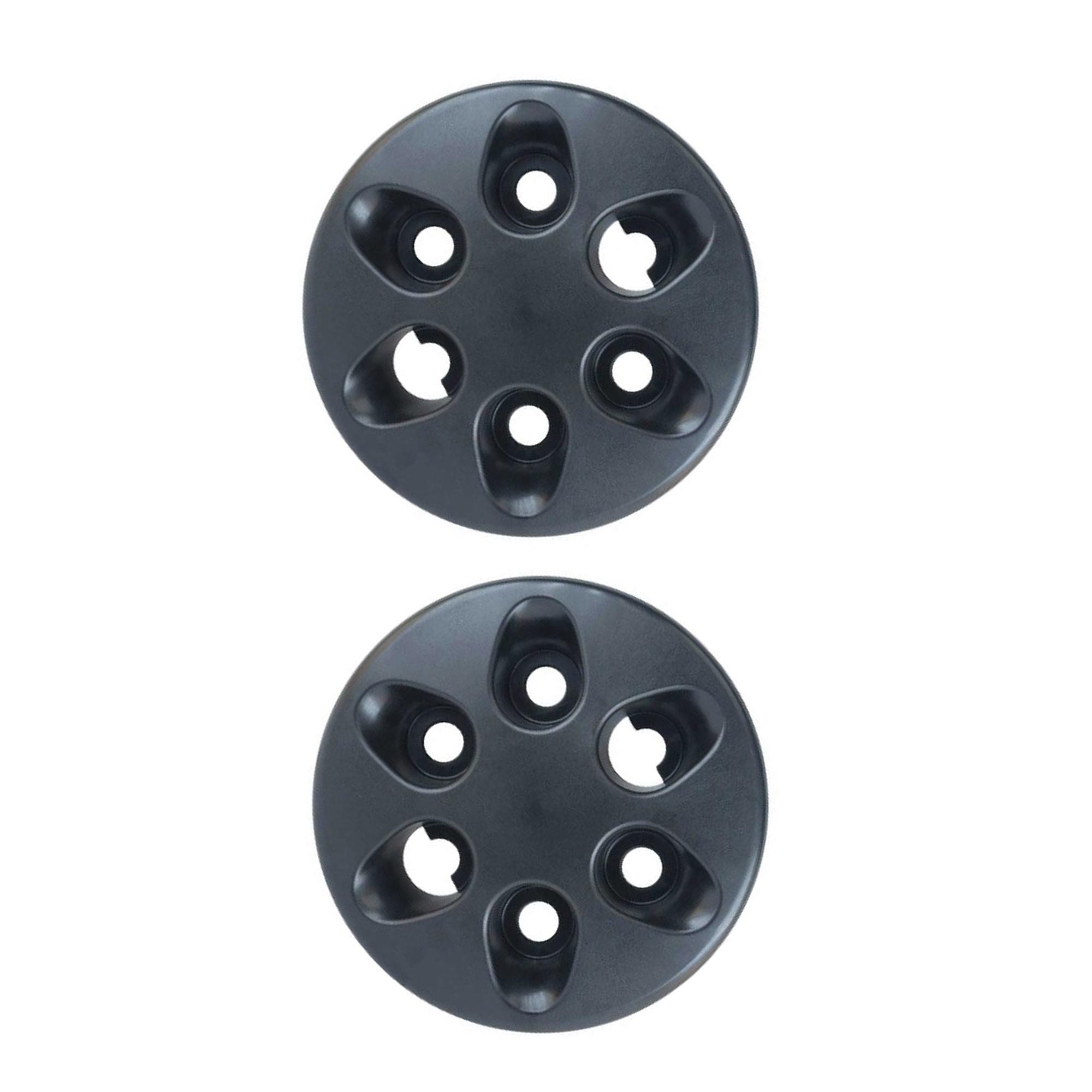 (Lot de 2) Enjoliveur de roue, cache roue central compatible avec Iveco Daily PARTSLINE KC01985