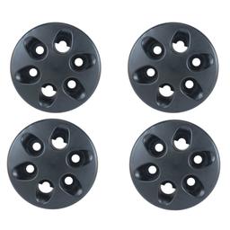 (Lot de 4) Enjoliveur de roue, cache roue central compatible avec Iveco Daily PARTSLINE KC01986