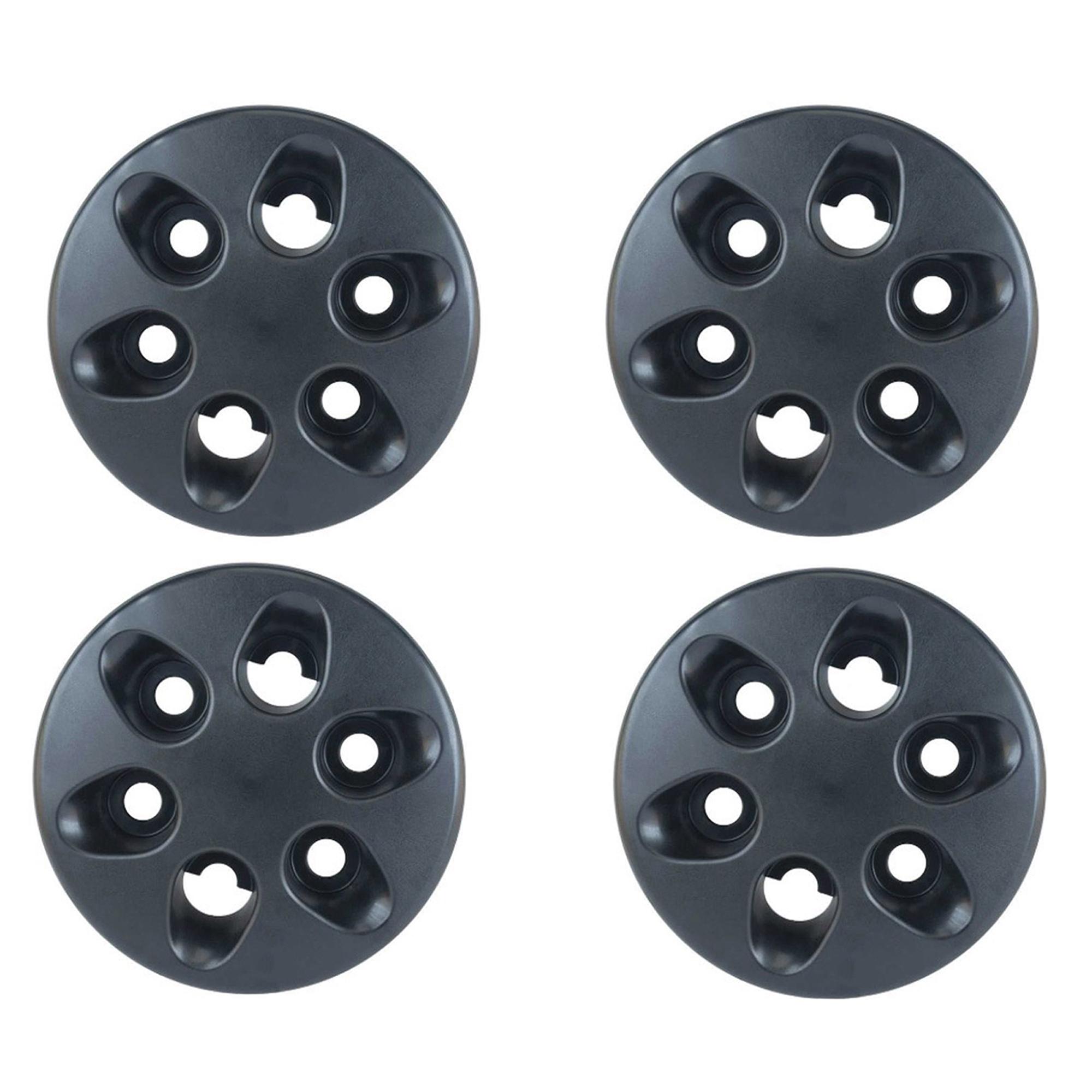 (Lot de 4) Enjoliveur de roue, cache roue central compatible avec Iveco Daily PARTSLINE KC01986