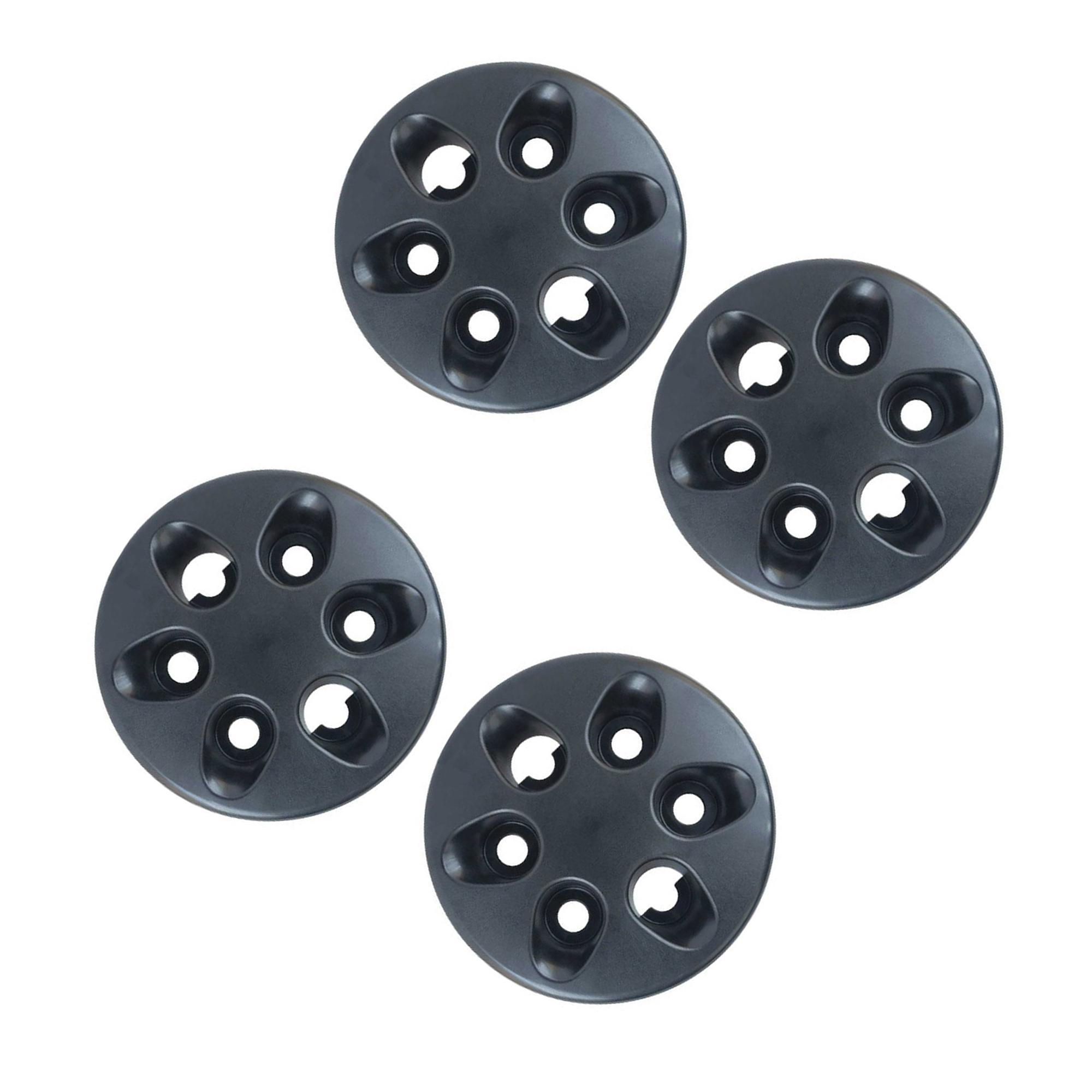 (Lot de 4) Enjoliveur de roue, cache roue central compatible avec Iveco Daily PARTSLINE KC01986