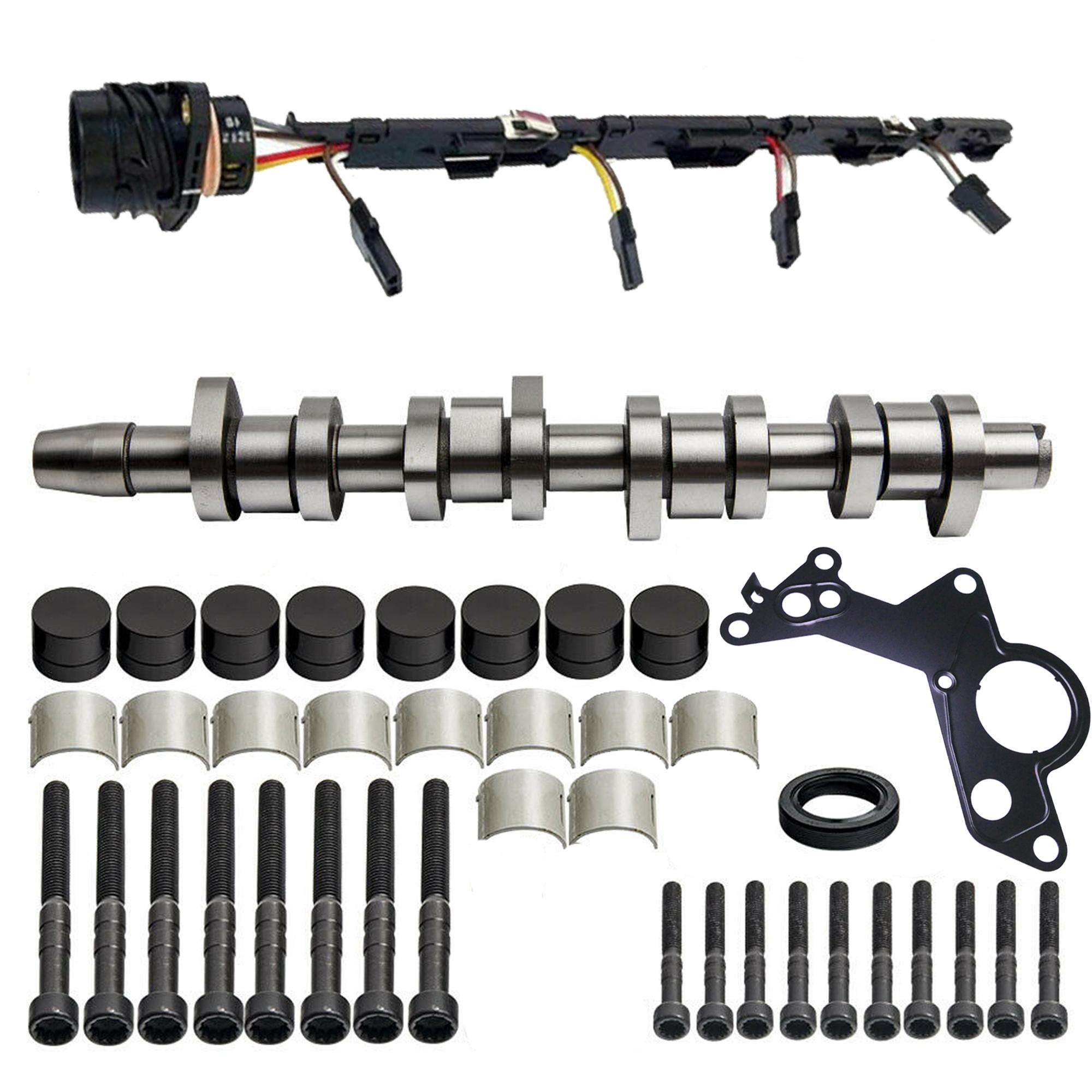 Kit arbre à cames, culbuteurs poussoirs hydraulique + faisceau d'injecteur PARTSLINE KC02039