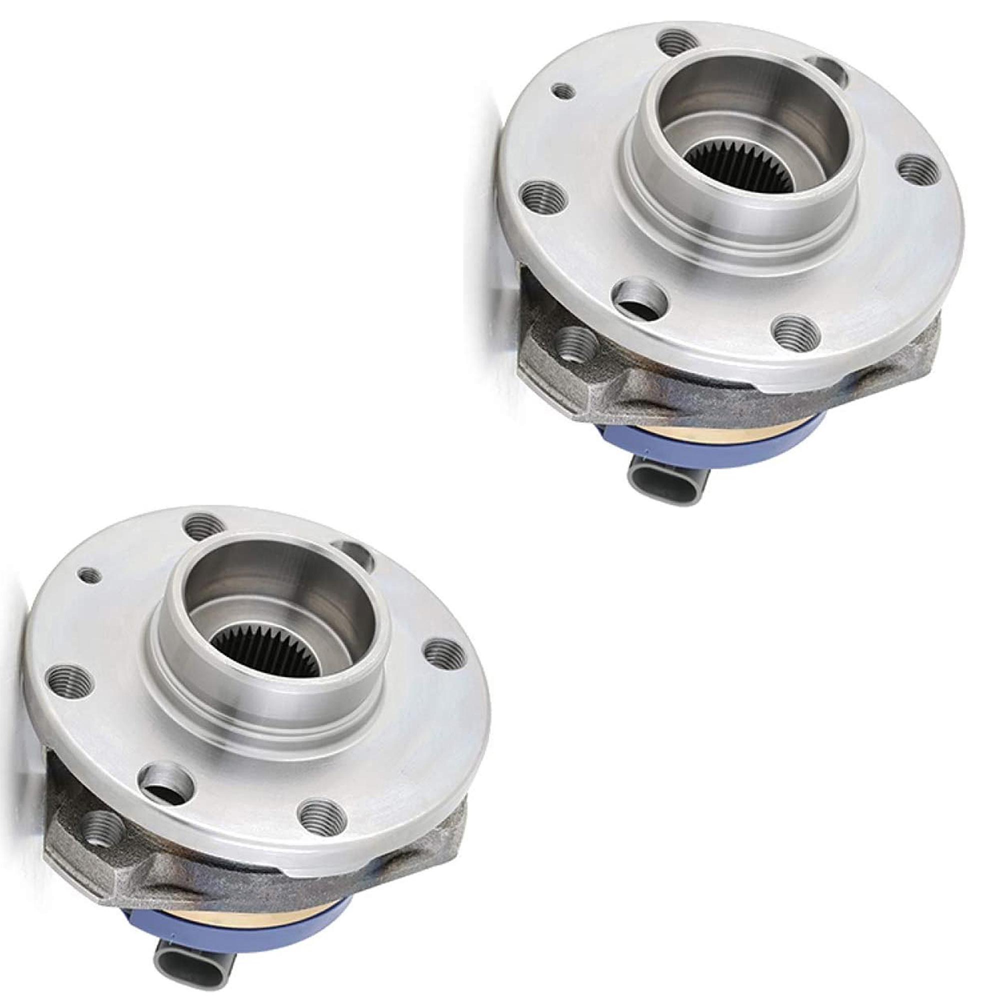 (Lot de 2) Moyeu de roue avant gauche + droit avec ABS pour Opel Astra G, Zafira A PARTSLINE KC02046