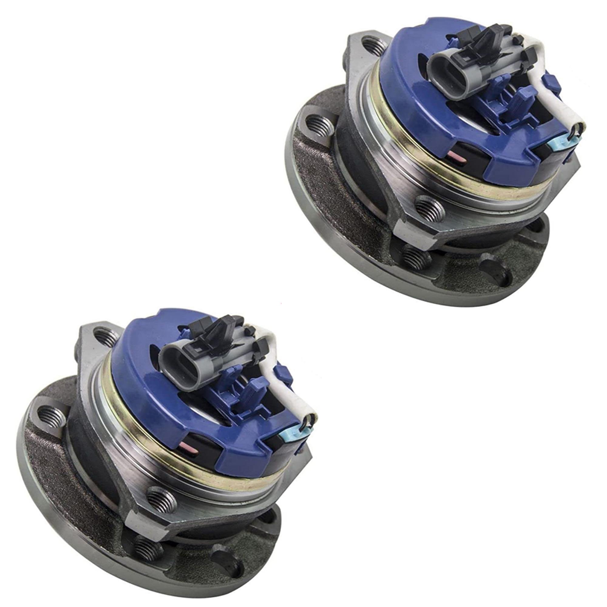 (Lot de 2) Moyeu de roue avant gauche + droit avec ABS pour Opel Astra G, Zafira A PARTSLINE KC02046