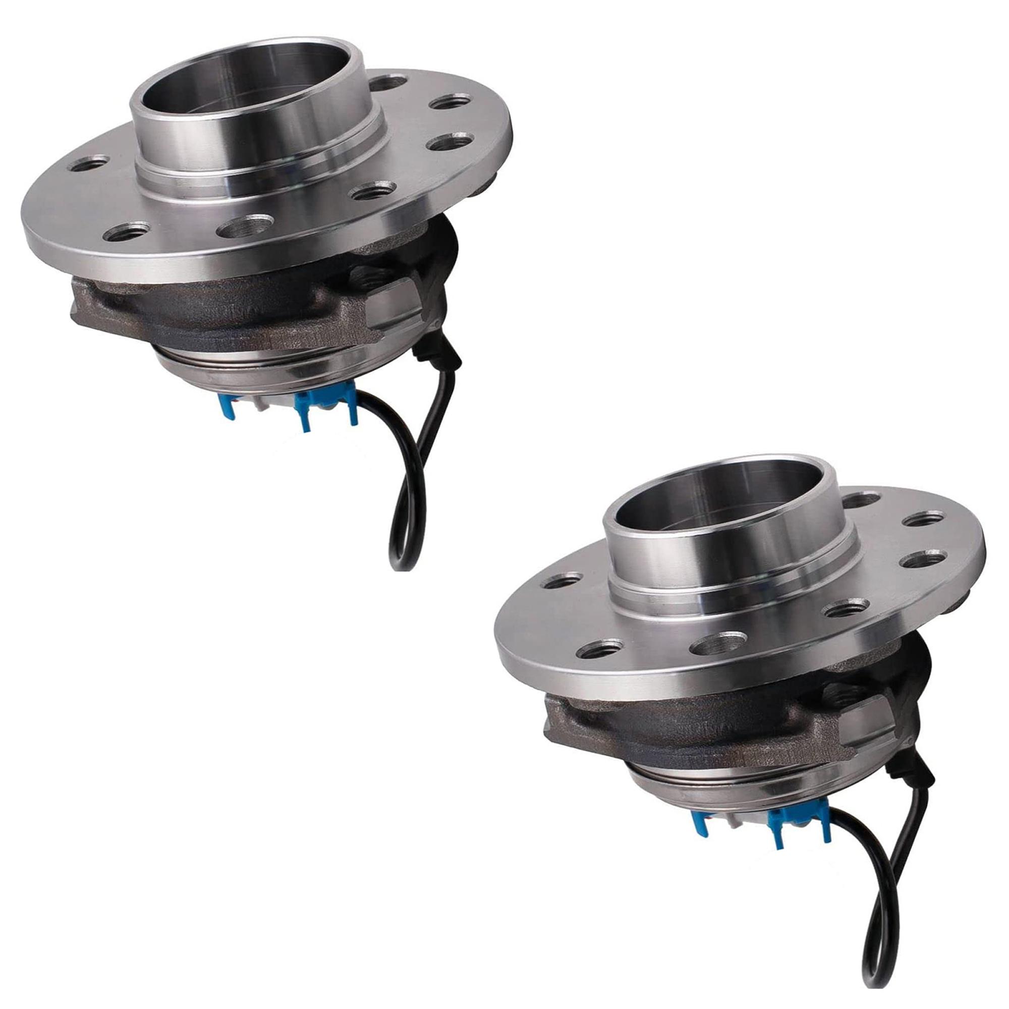(Lot de 2) Moyeu de roue avant gauche + droit avec ABS pour Opel Astra G, Zafira A PARTSLINE KC02046