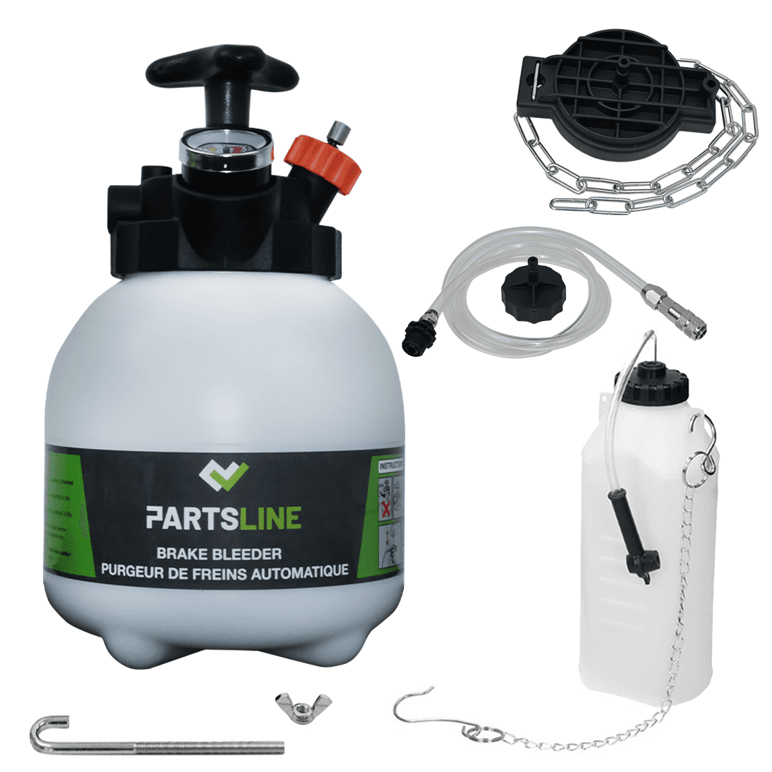 Purgeur de frein automatique 3L avec bouteille de récupération de liquide de frein PARTSLINE KC02062