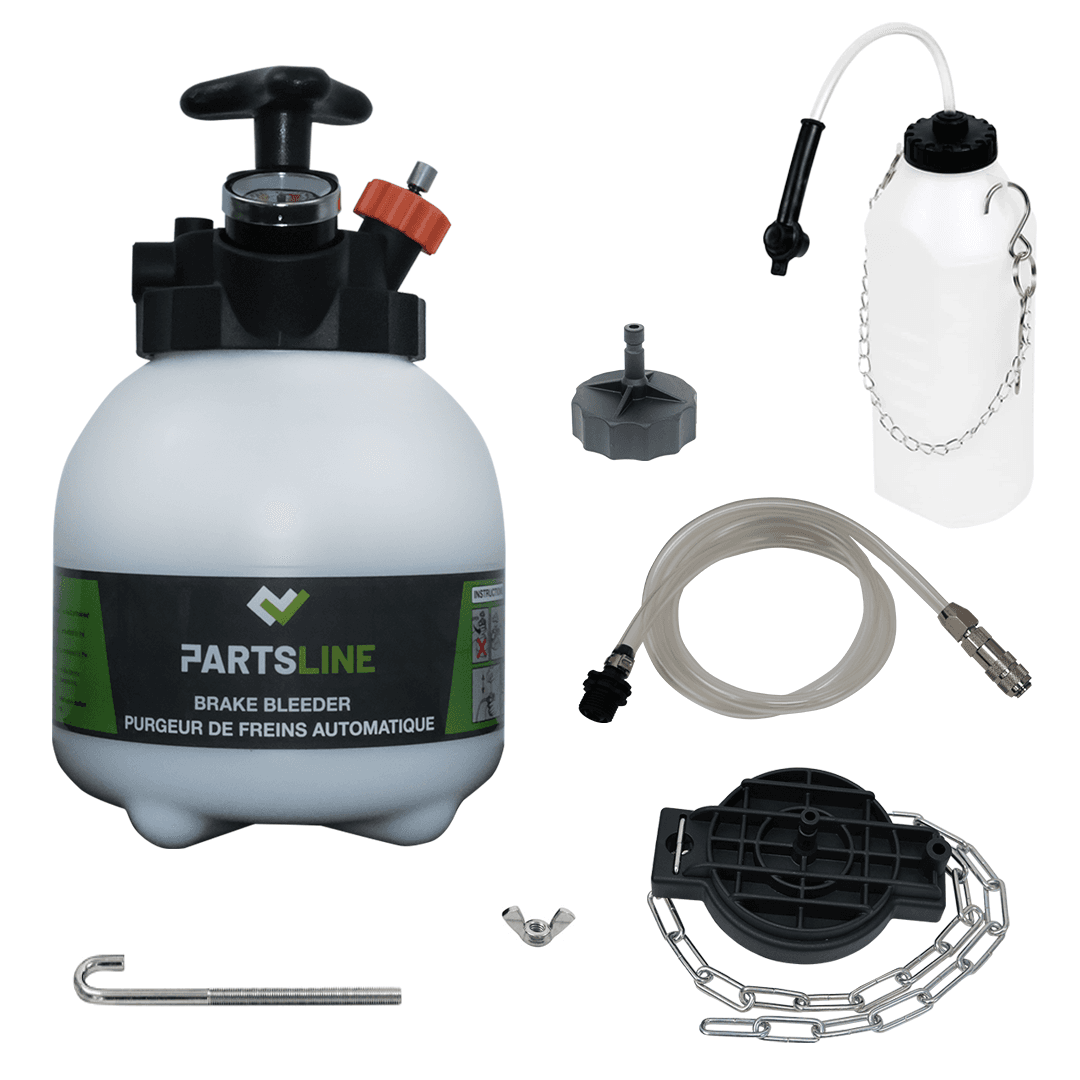Purgeur de frein automatique 3L avec bouteille de récupération de liquide de frein PARTSLINE KC02062