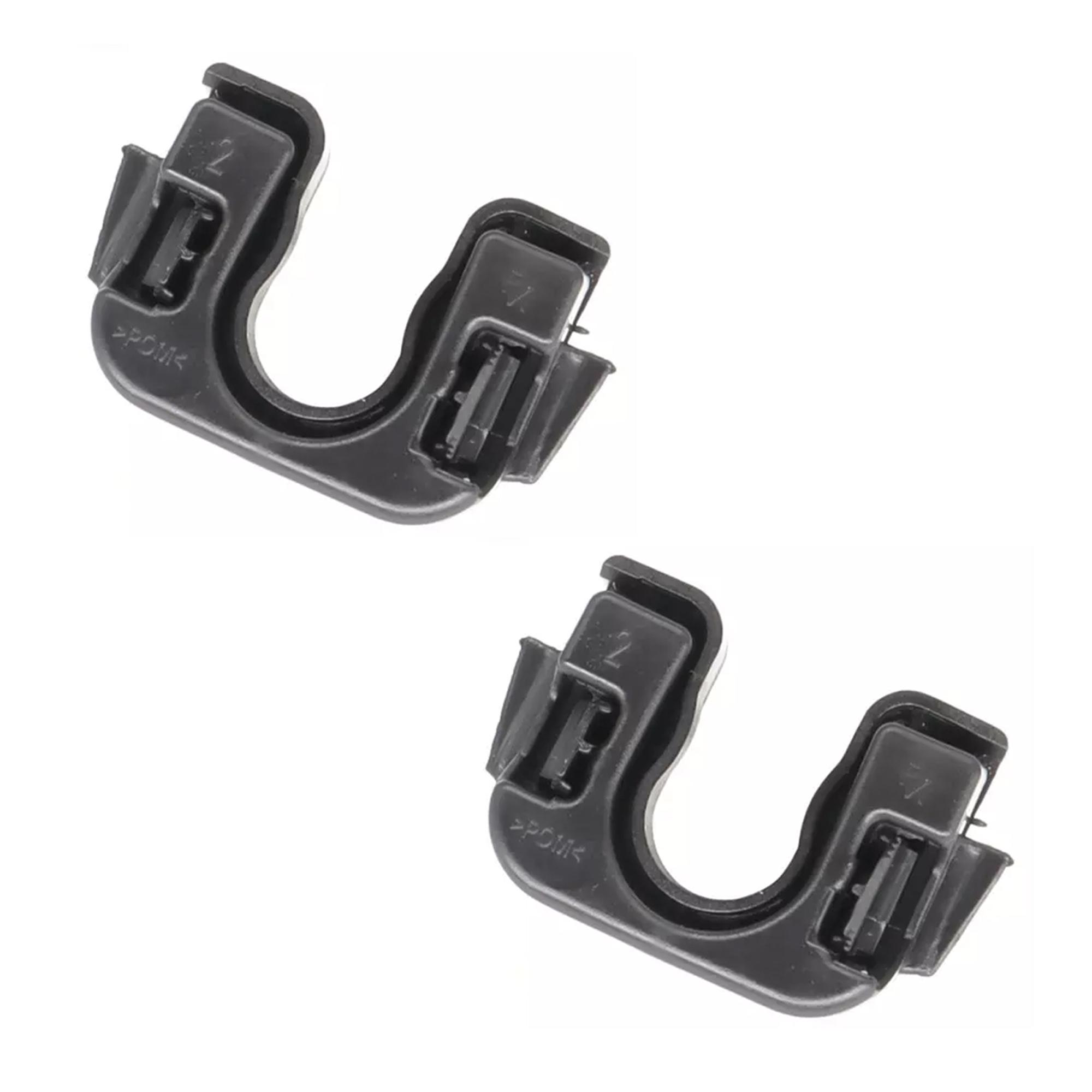 (Lot de 2) Clips, agrafe fixation de plage arrière pour Citroën C3, Ford, Qashqai PARTSLINE KC02077