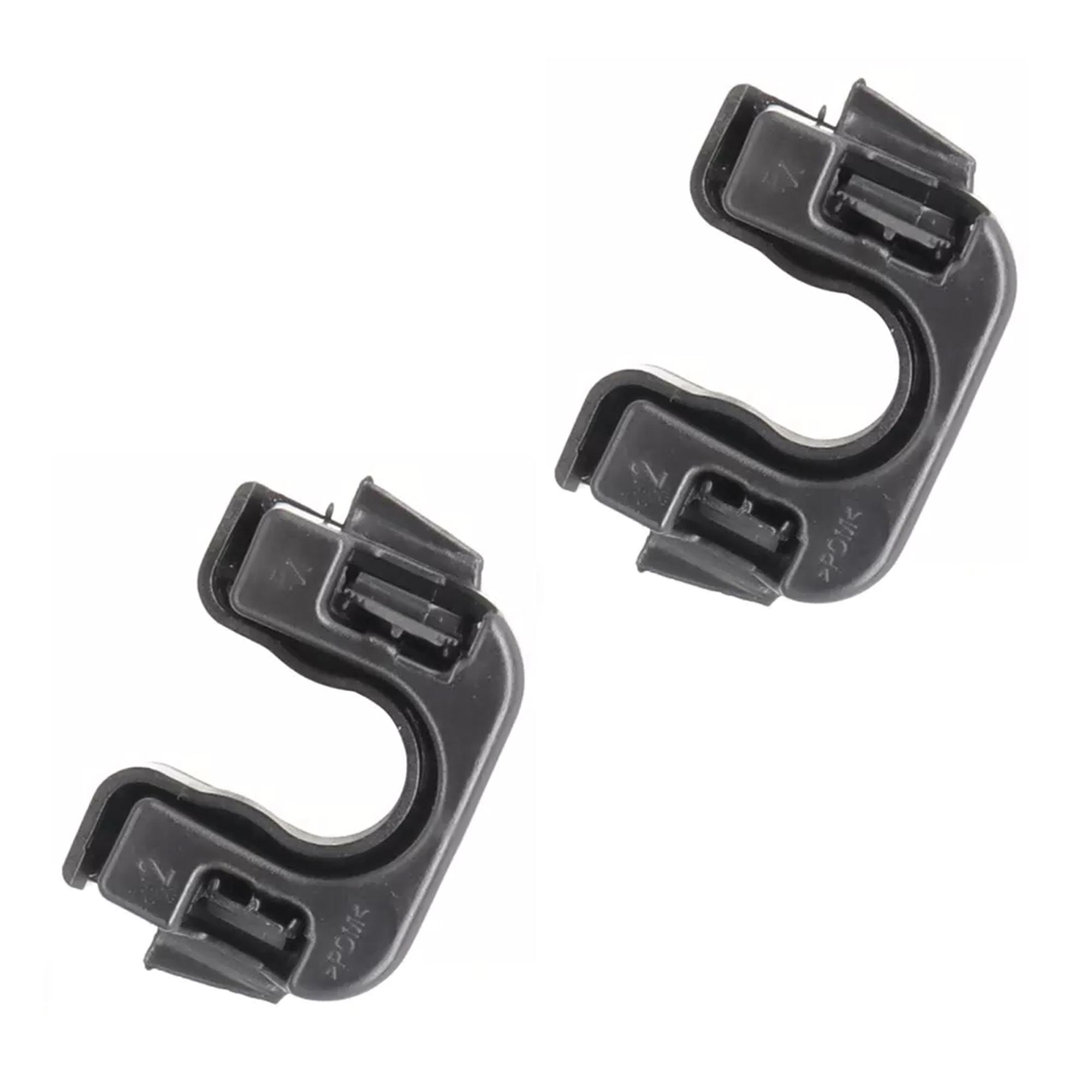 (Lot de 2) Clips, agrafe fixation de plage arrière pour Citroën C3, Ford, Qashqai PARTSLINE KC02077