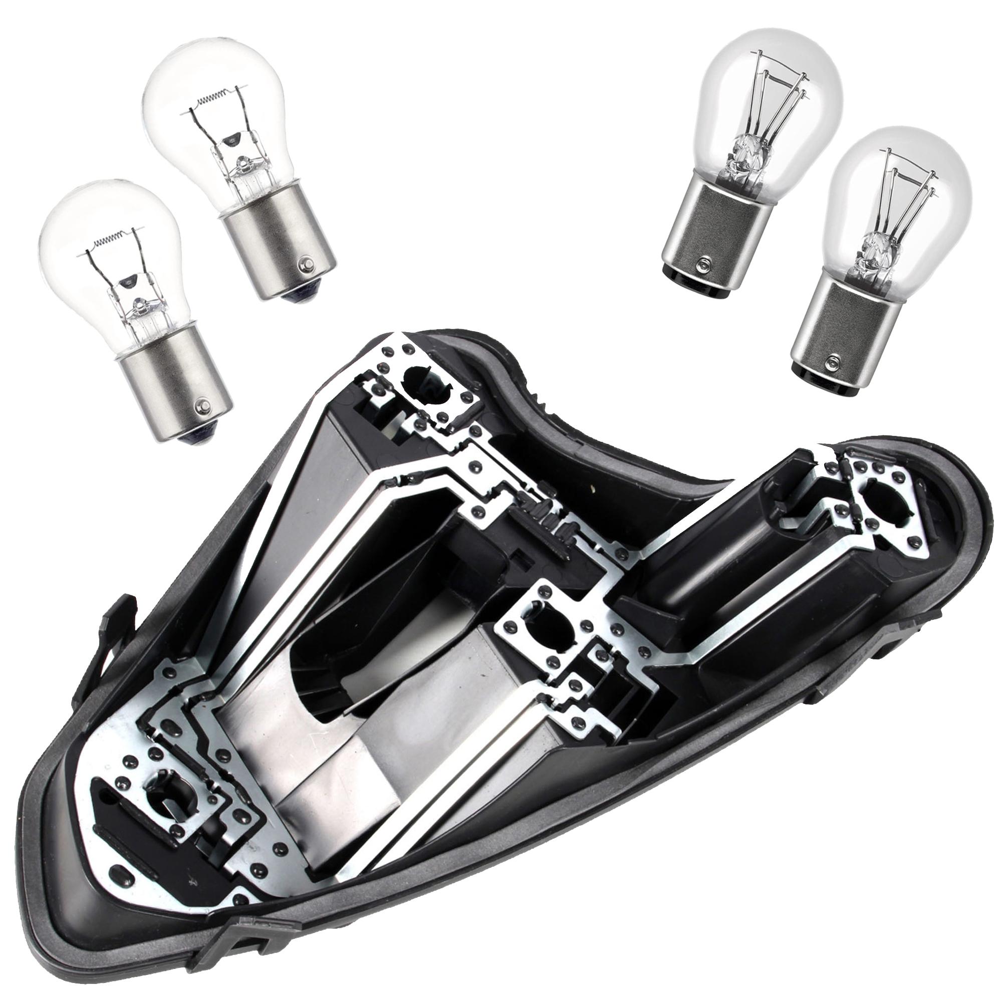 Platine de feu arrière droite avec ampoules pour Peugeot 308 phase 1 PARTSLINE KC02083