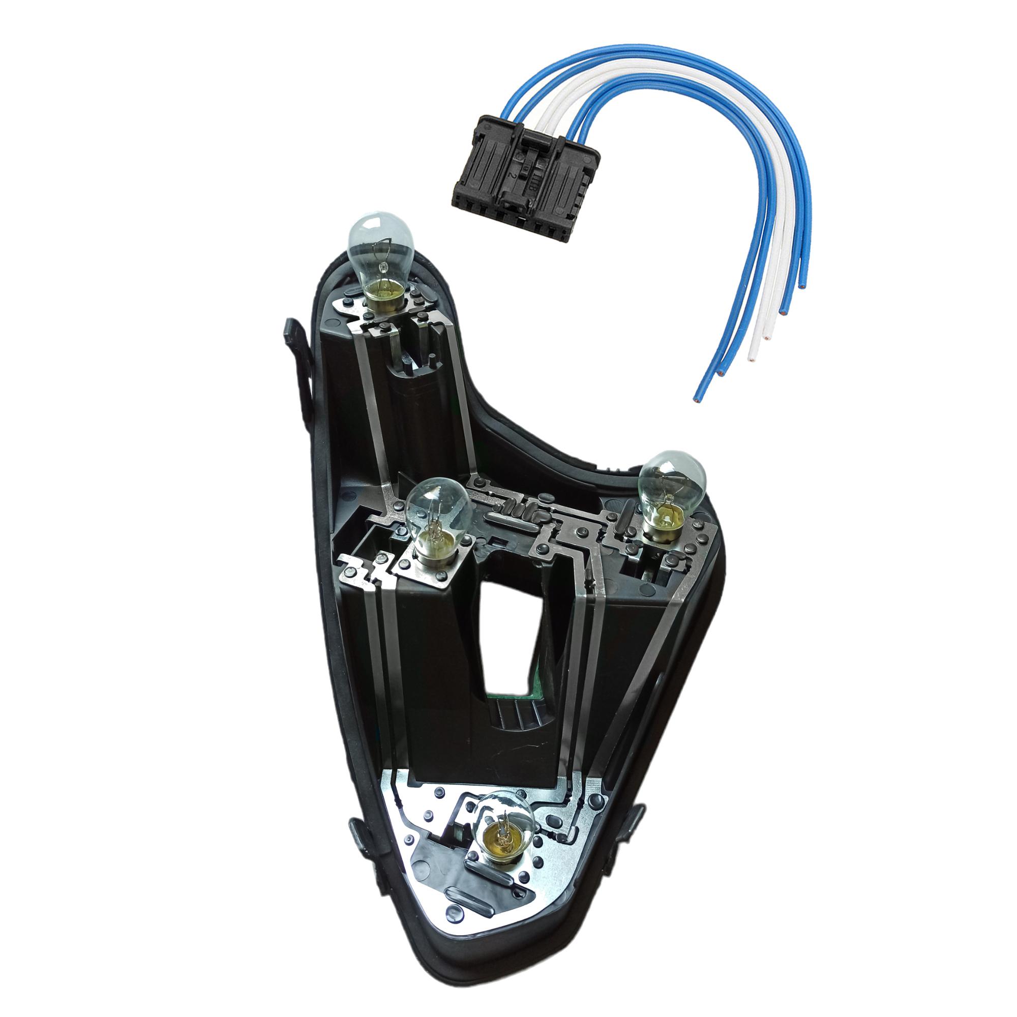Support de lampe + faisceau de feu arrière gauche pour Peugeot 308 Berline phase 1 PARTSLINE KC02085