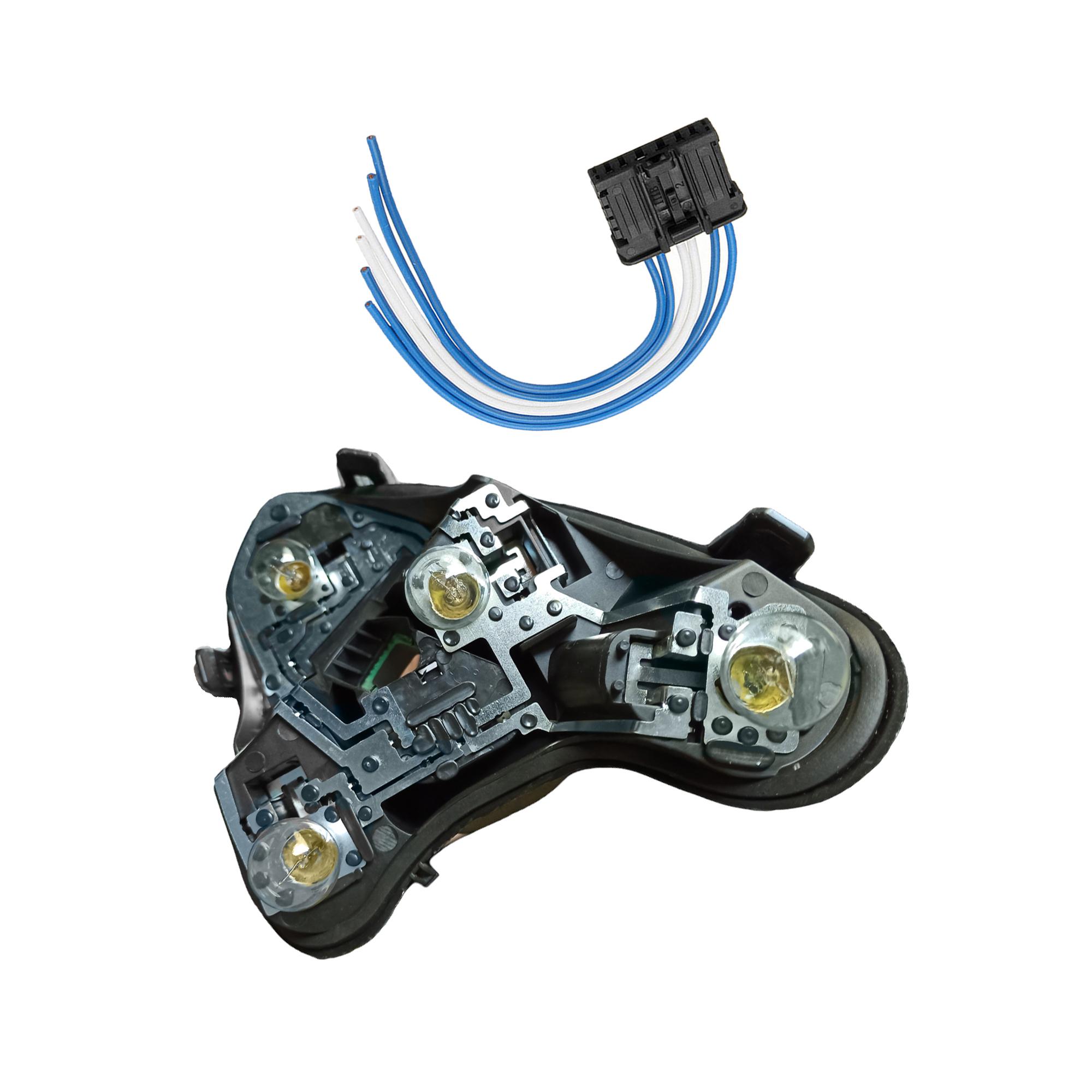 Support de lampe + faisceau de feu arrière gauche pour Peugeot 308 Berline phase 1 PARTSLINE KC02085