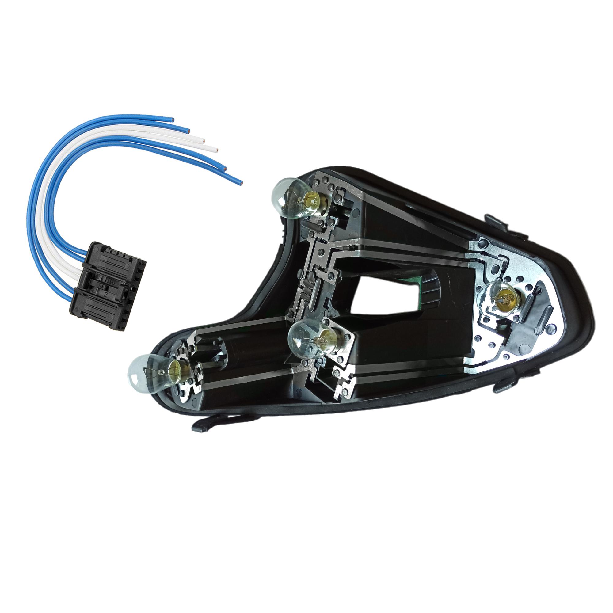 Support de lampe + faisceau de feu arrière gauche pour Peugeot 308 Berline phase 1 PARTSLINE KC02085