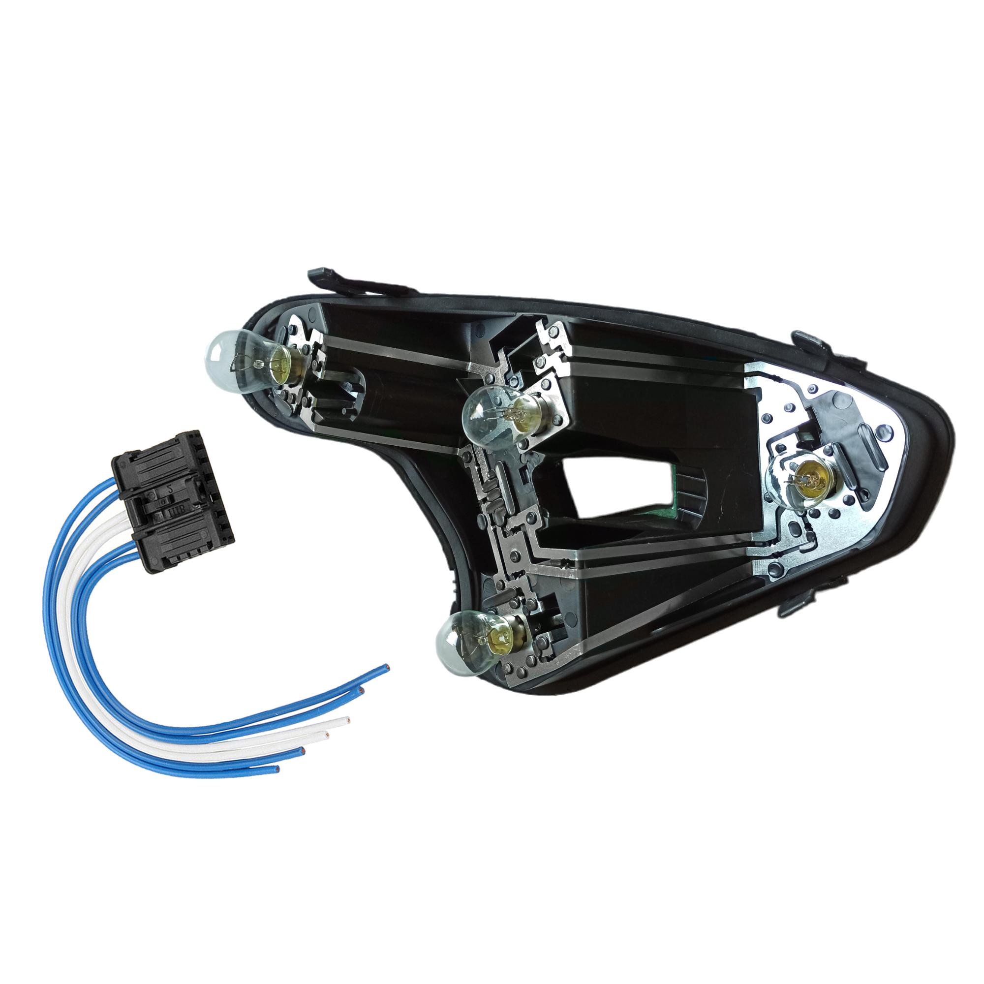 Support de lampe + faisceau de feu arrière droit pour Peugeot 308 Berline phase 1 PARTSLINE KC02086