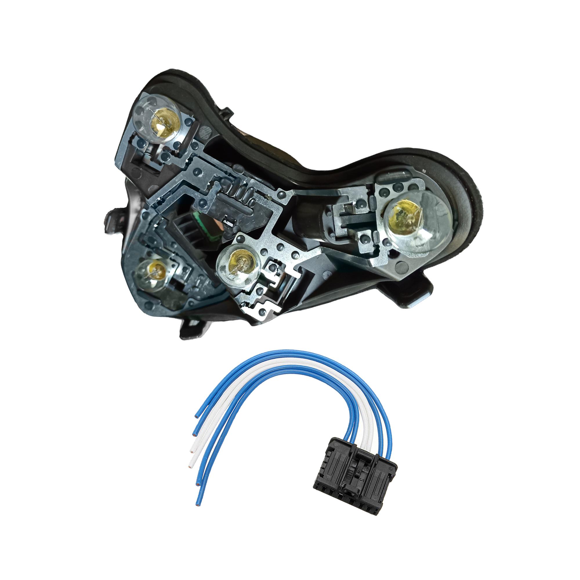 Support de lampe + faisceau de feu arrière droit pour Peugeot 308 Berline phase 1 PARTSLINE KC02086