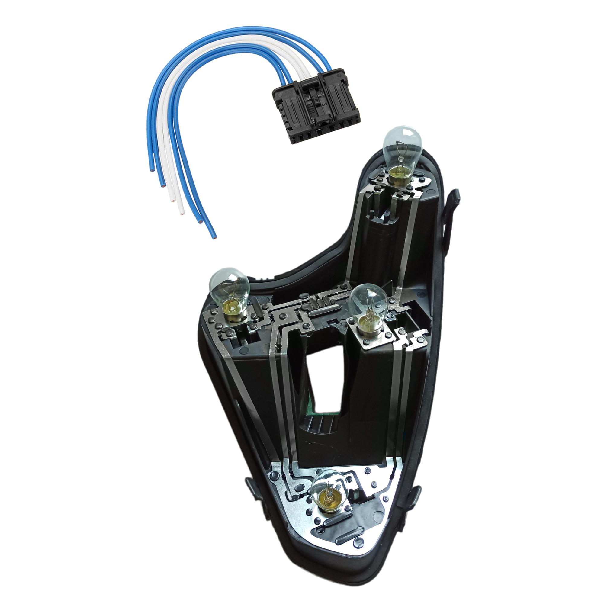 Support de lampe + faisceau de feu arrière droit pour Peugeot 308 Berline phase 1 PARTSLINE KC02086