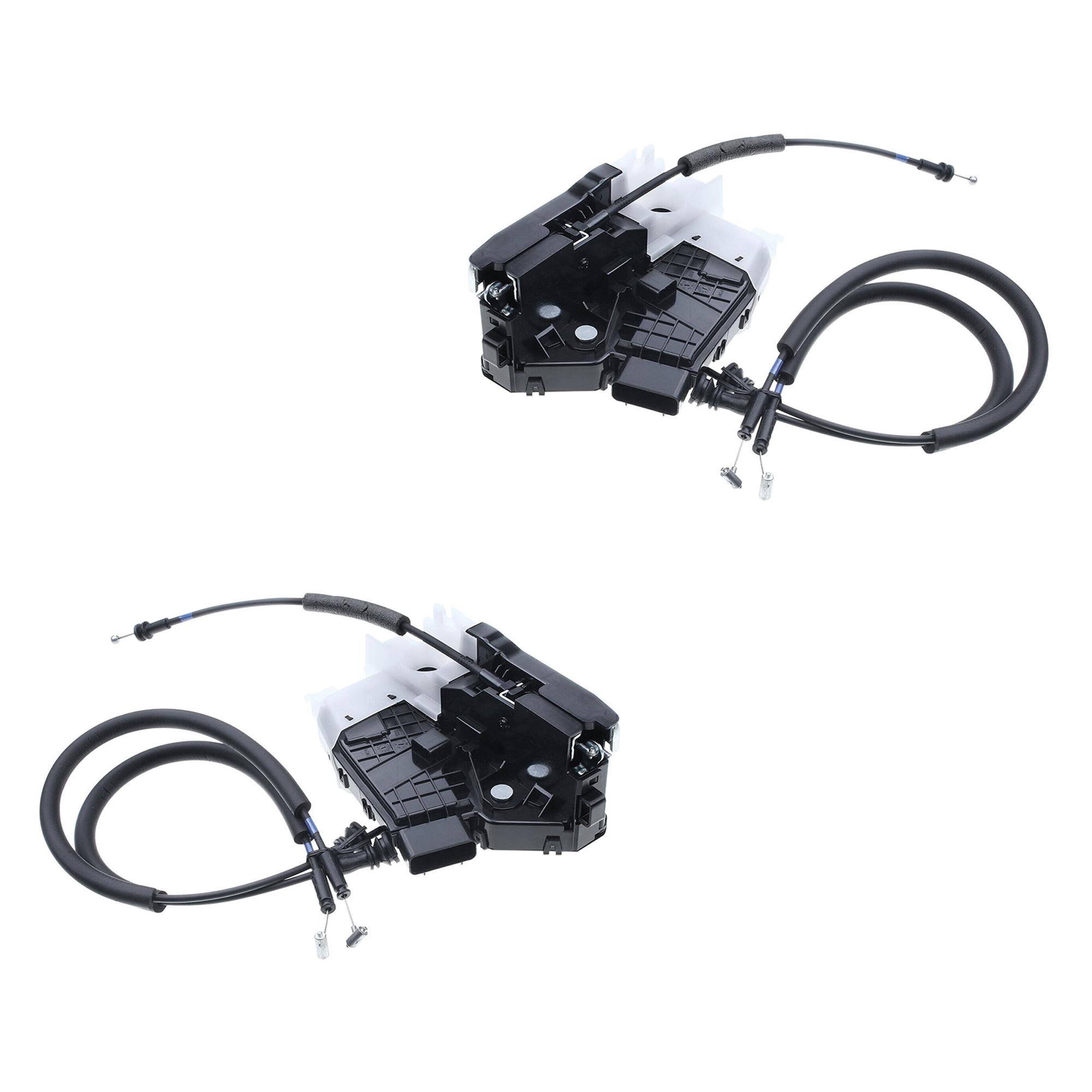 Lot de 2, serrure électrique de porte avant compatible avec Hyundai Tucson PARTSLINE KC02097