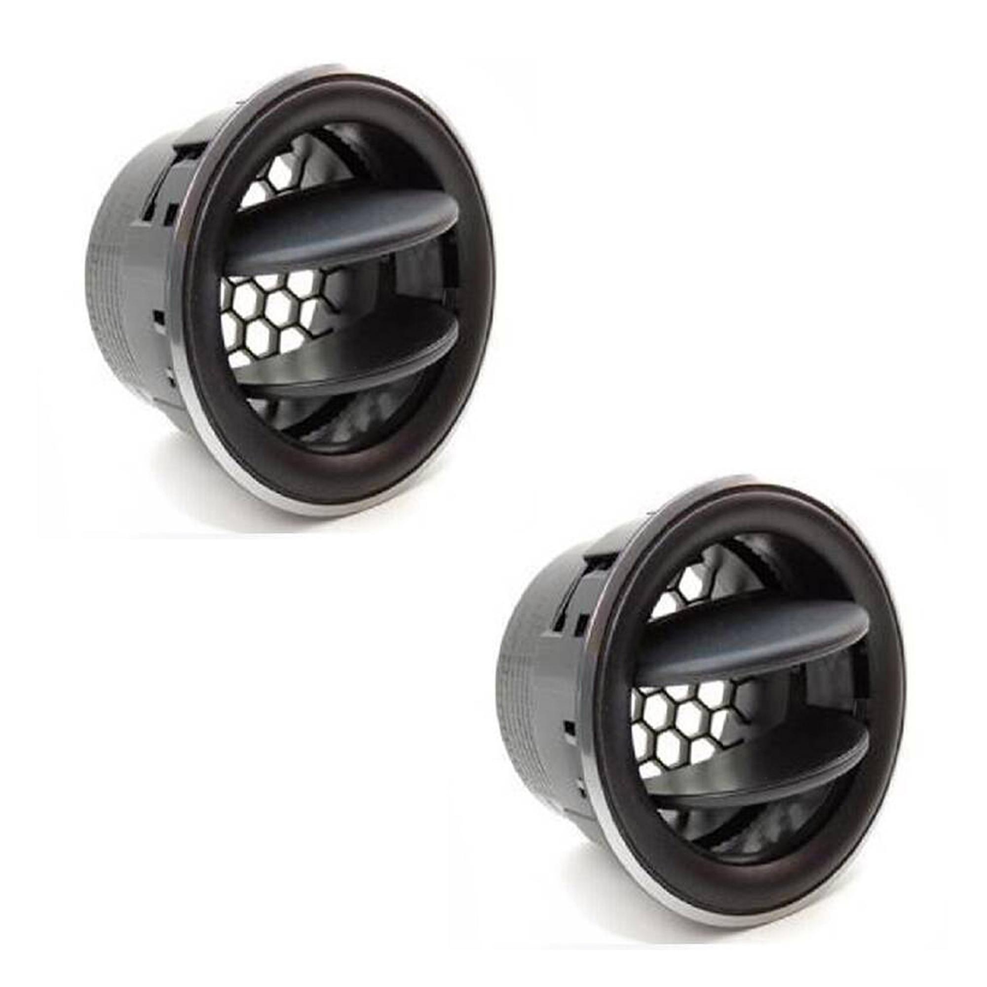 (Lot de 2) Grille de Ventilation Noir pour Dacia Dokker, Duster, Lodgy, Sandero PARTSLINE KC02105