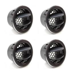 (Lot de 4) Grille de Ventilation Noir pour Dacia Dokker, Duster, Lodgy, Sandero PARTSLINE KC02106