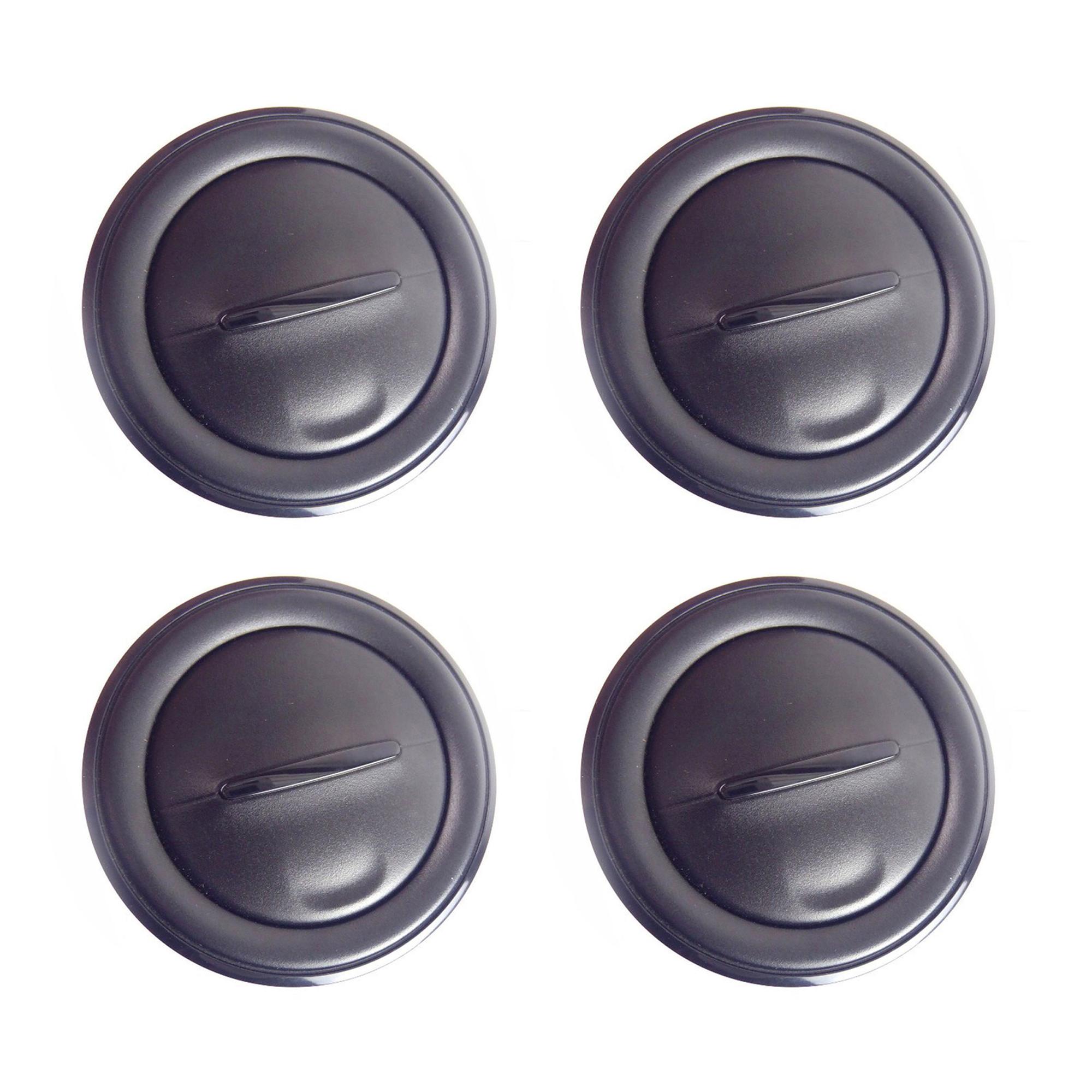 (Lot de 4) Grille de Ventilation Noir pour Dacia Dokker, Duster, Lodgy, Sandero PARTSLINE KC02106