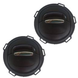 (Lot de 2) Grille de ventilation, Chrome pour Clio 4, Captur, Trafic 3, Vivaro B PARTSLINE KC02114