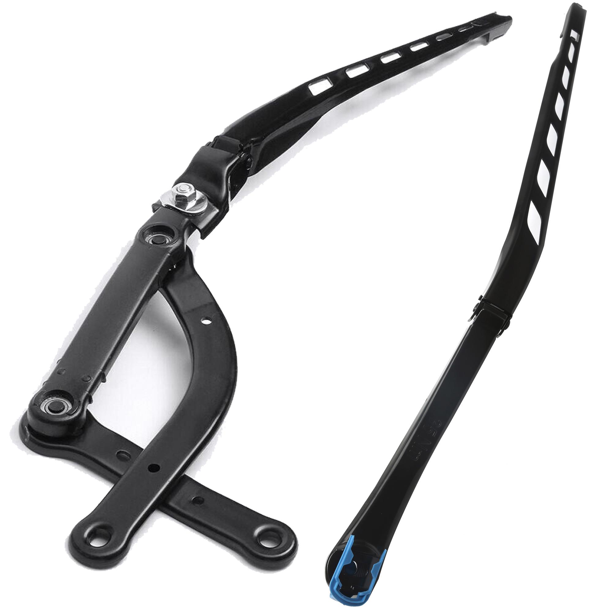Jeu de bras d'essuie-glace avant pour BMW Série 5 E60 E61 Série 6 E63 E64 PARTSLINE KC02141