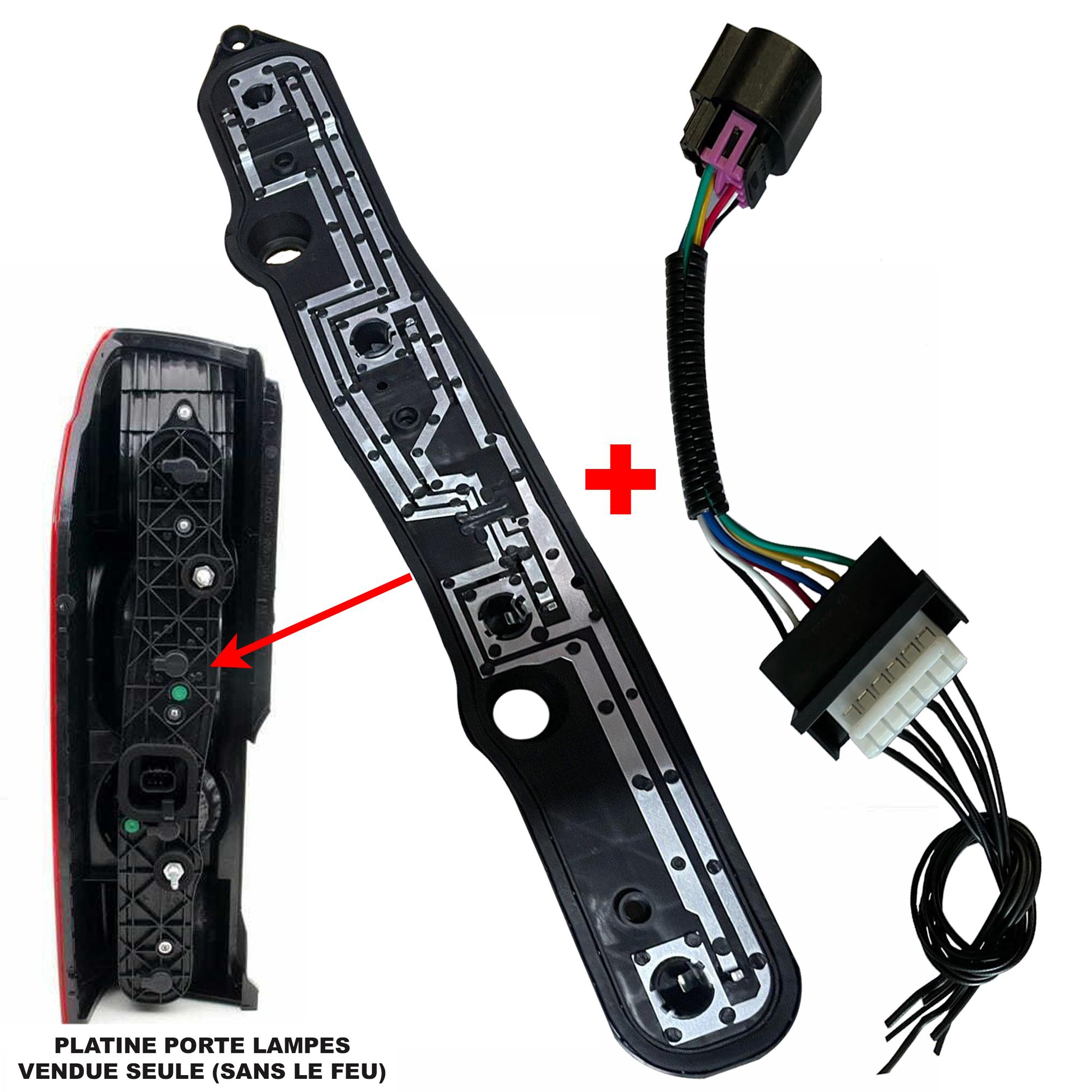 Platine feu arriere faisceau droit pour Jumper Boxer Ducato PARTSLINE KC02167