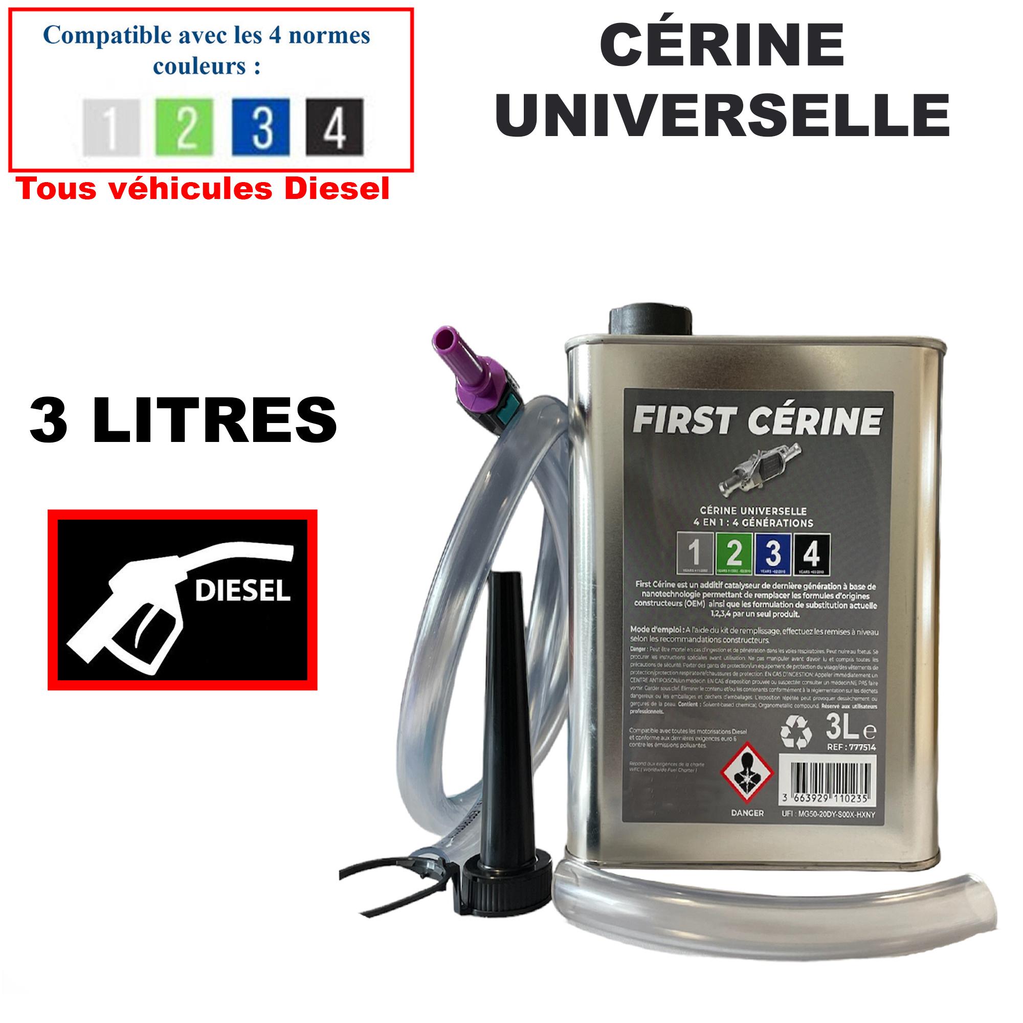 Réservoir d'additif FAP avec pompe doseuse + bidon 3L de cérine universelle PARTSLINE KC02189